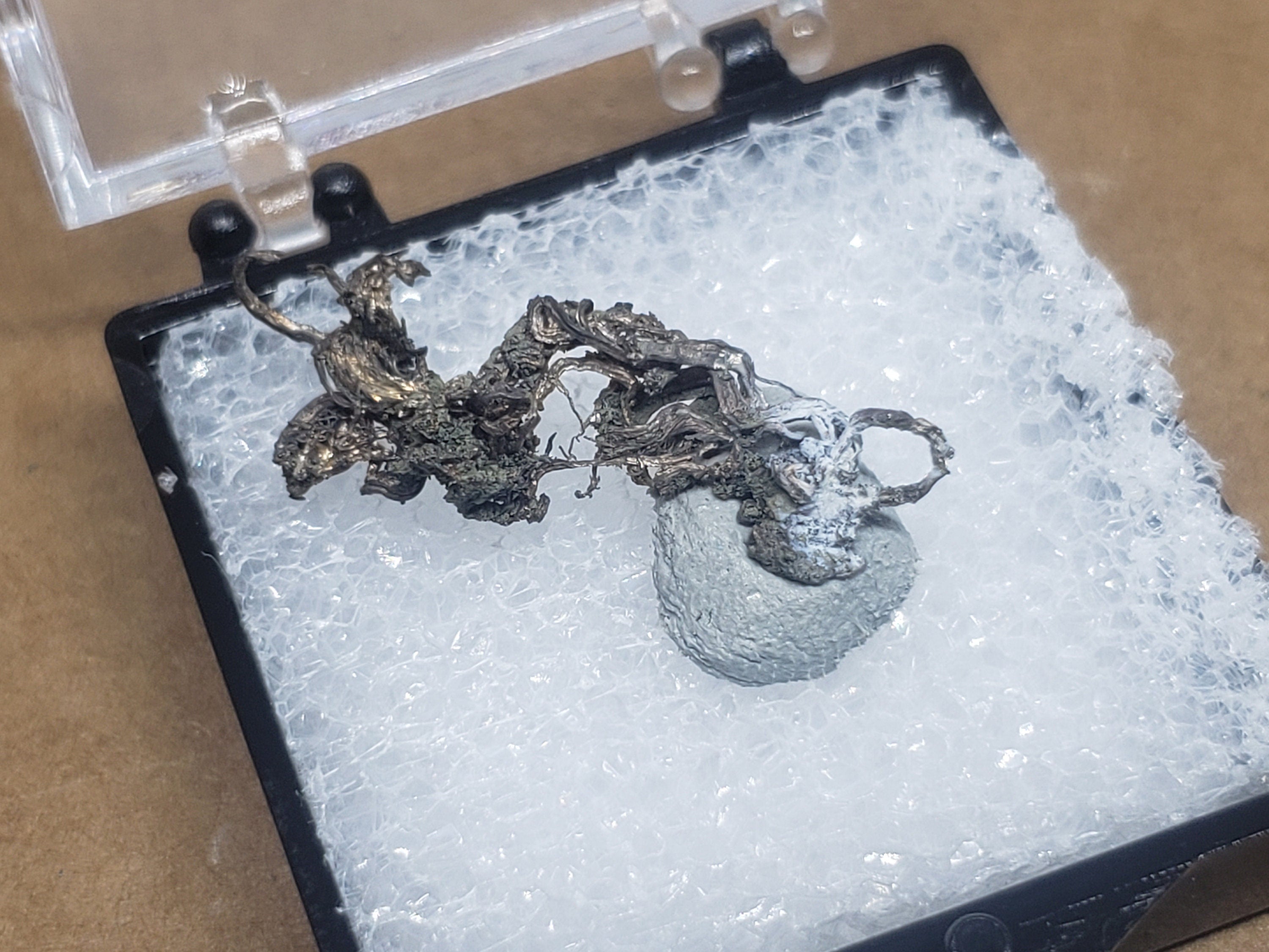 Native Silver wire specimen