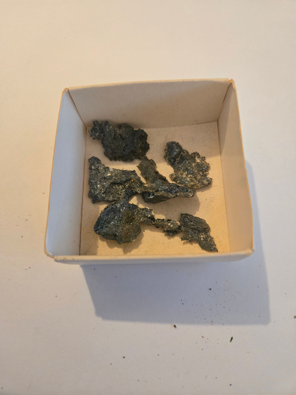 Native silver with bornite