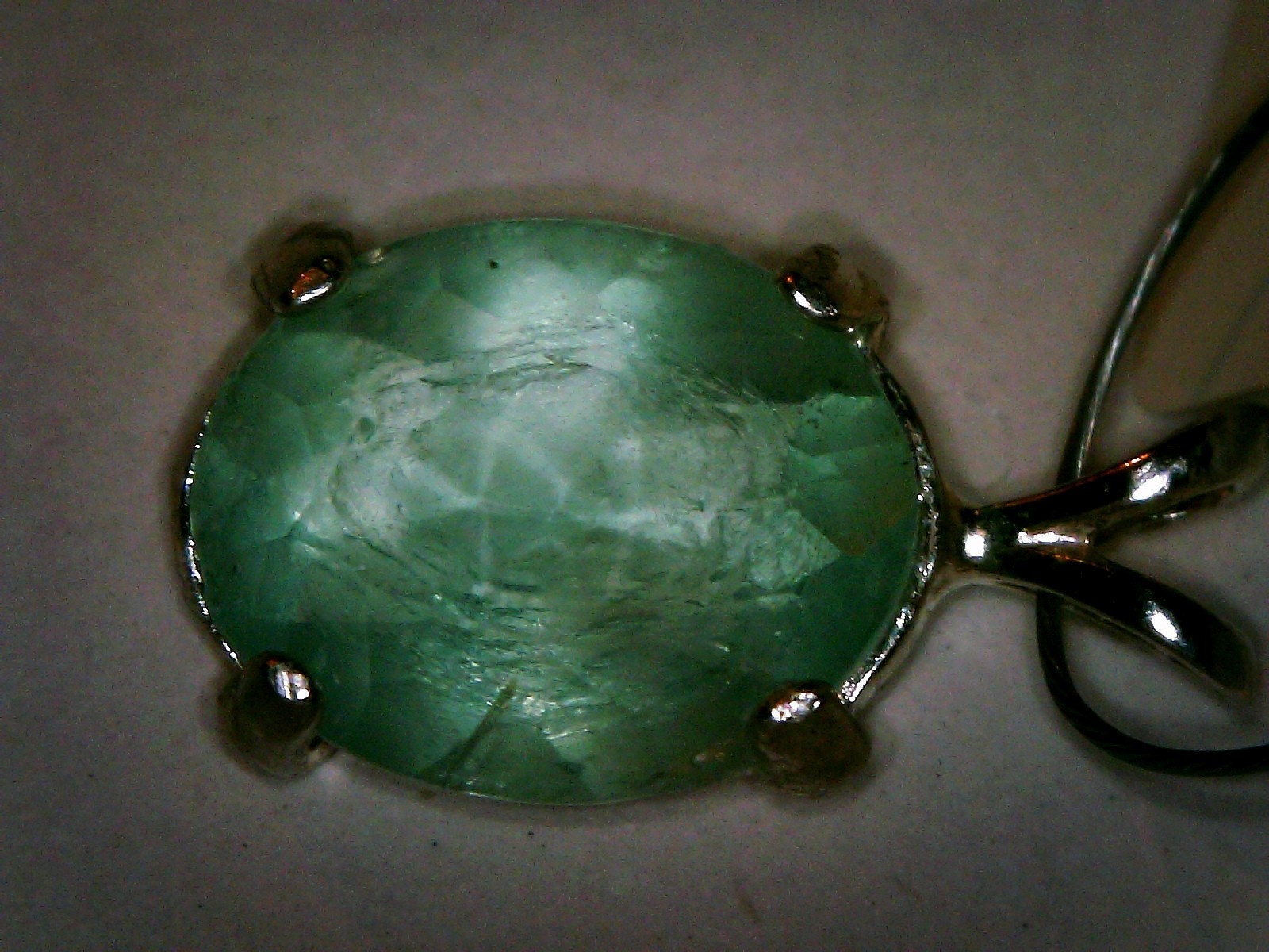 New Hampshire Fluorite Pendant
