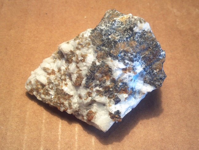 Norbergite rare mineral specimen