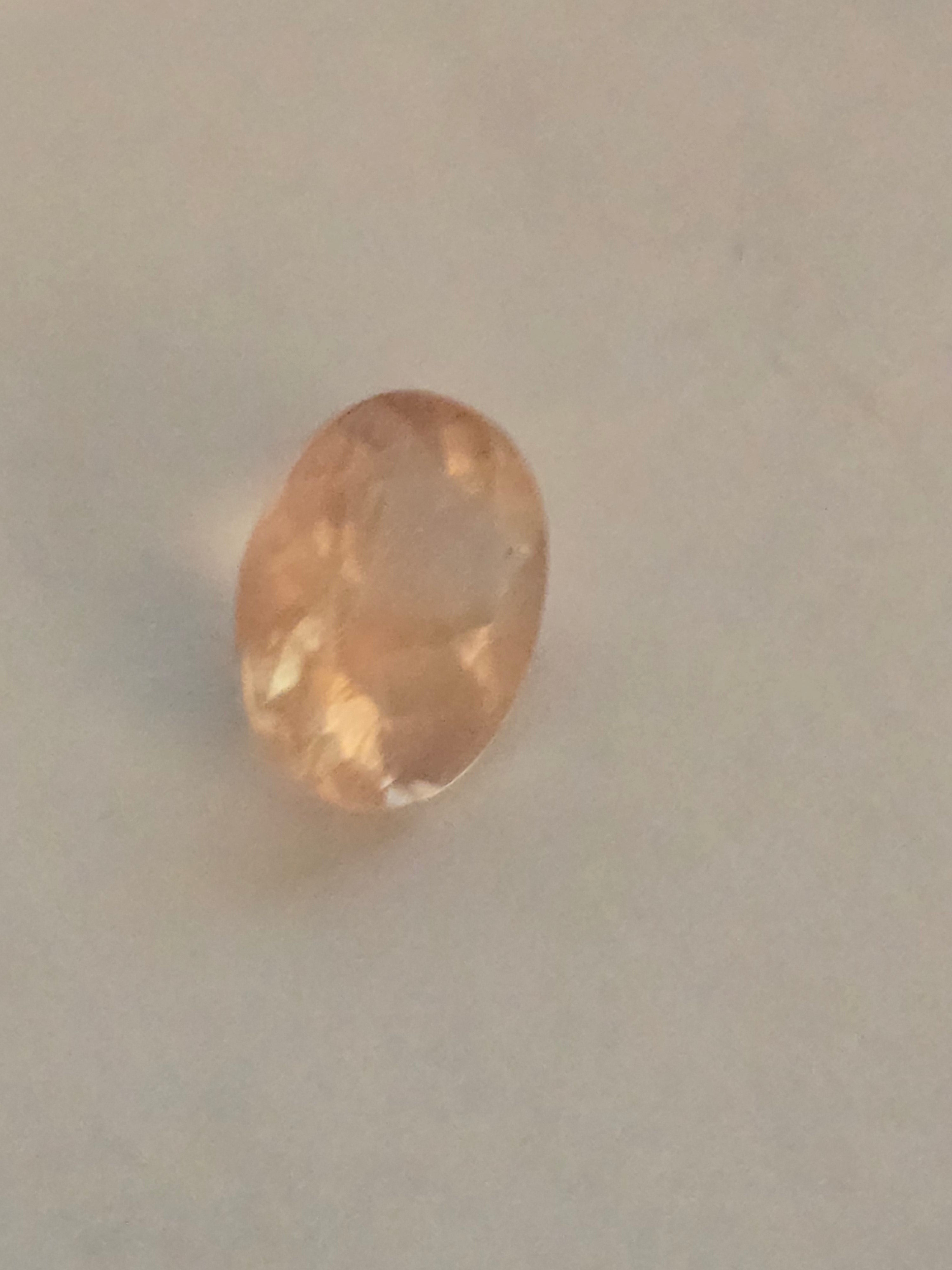 Oregon Sunstone facet