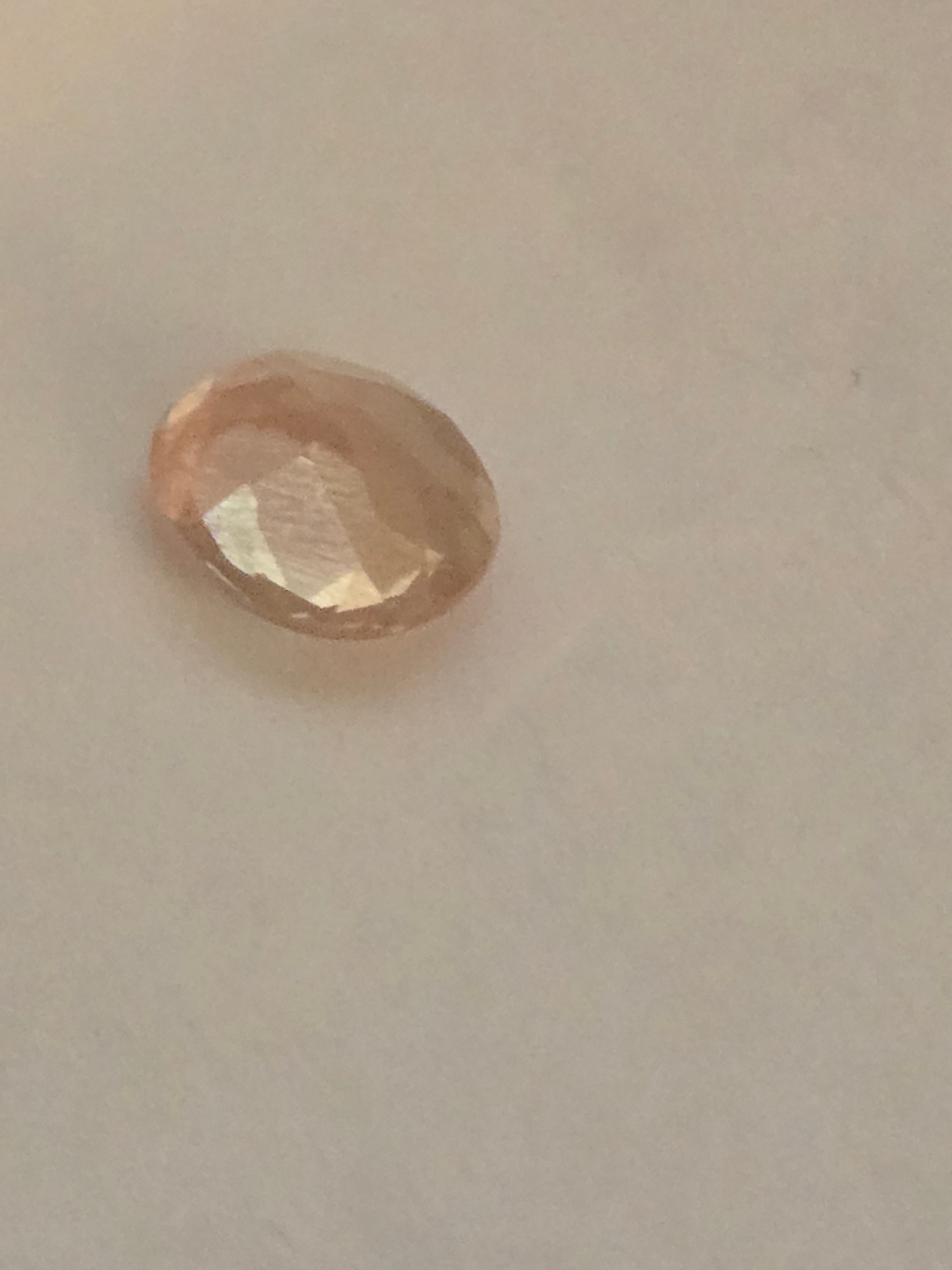 Oregon Sunstone facet
