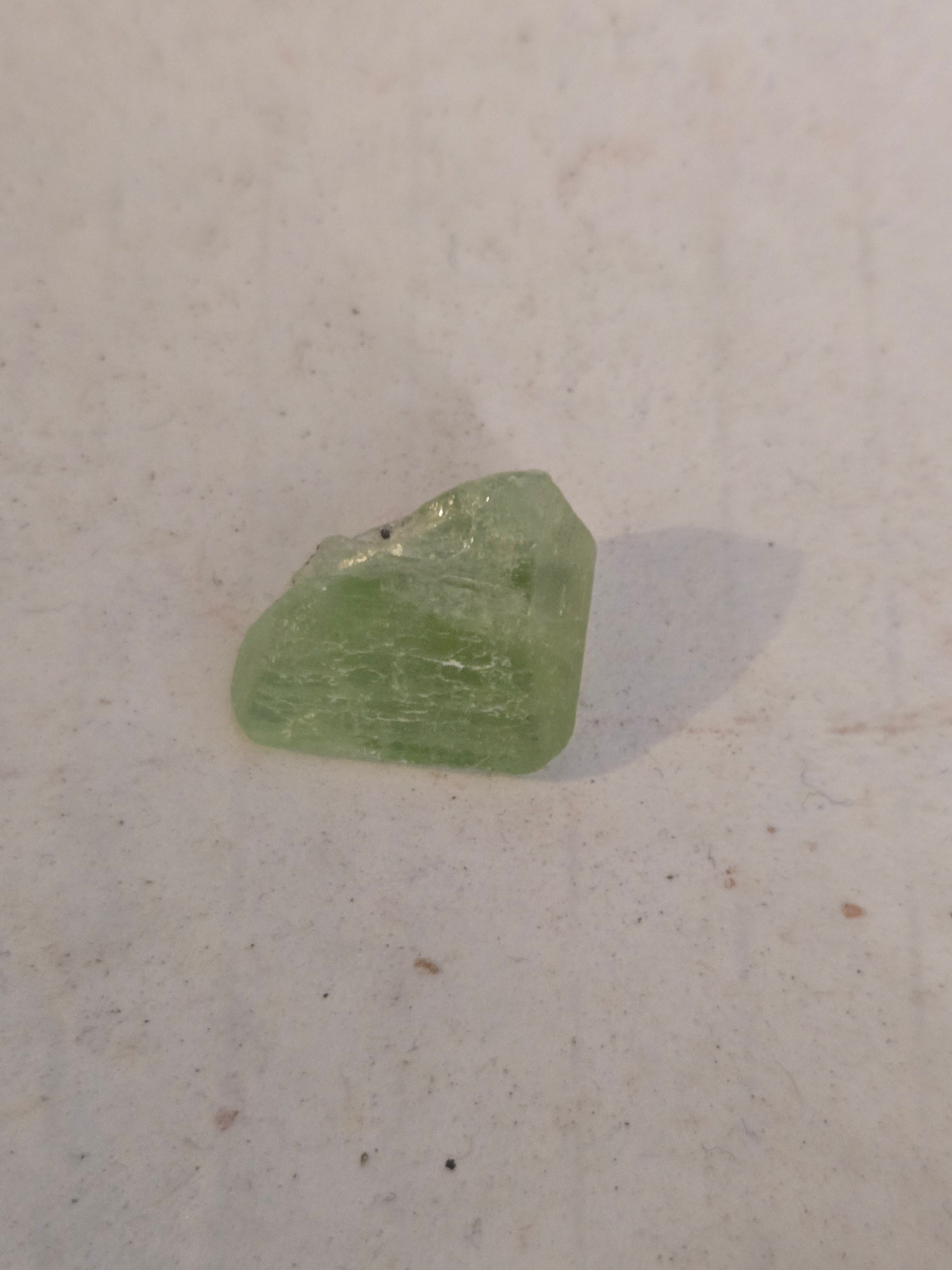 Peridot crystal