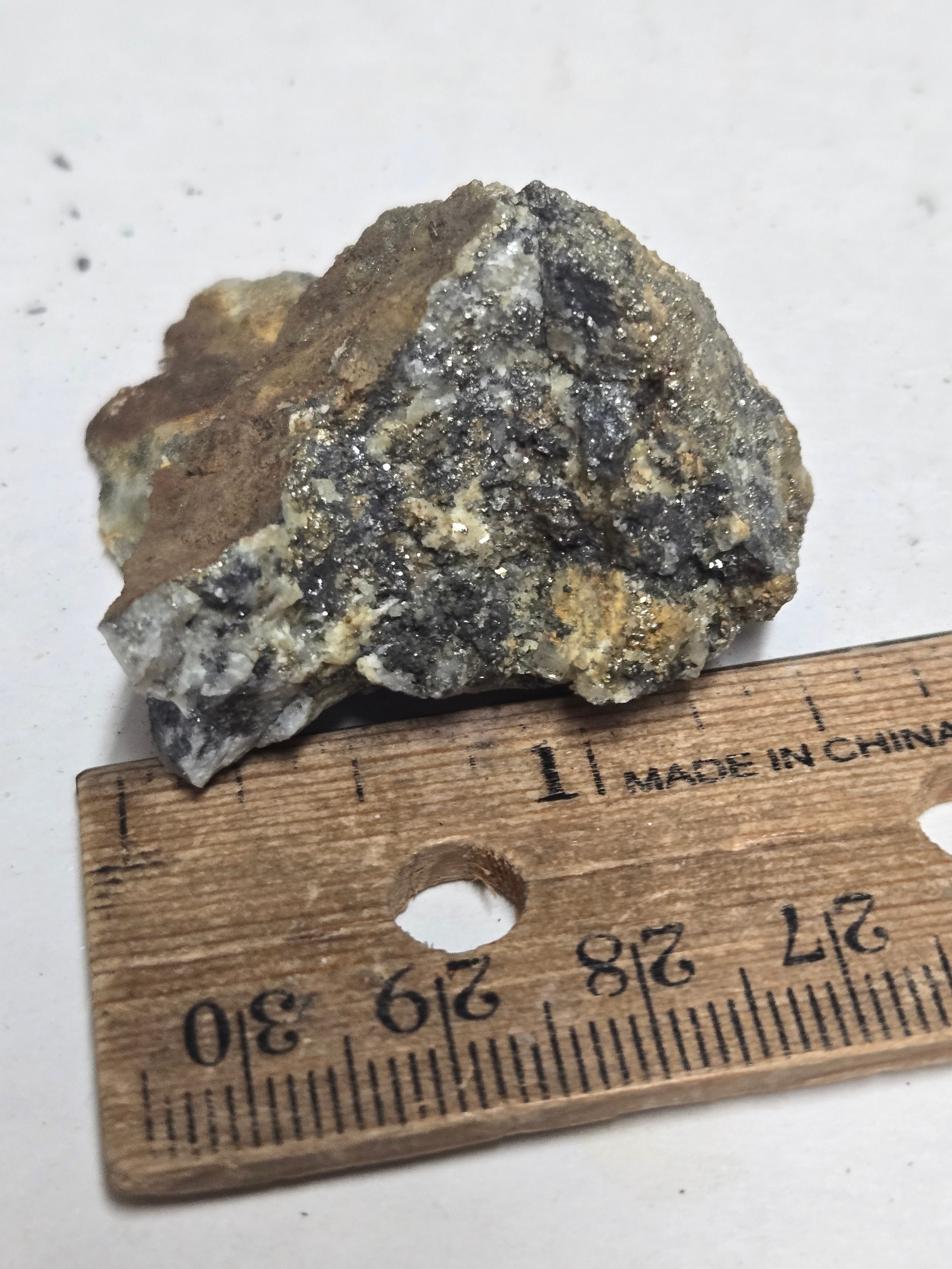 Petzite tetrahedrite pyrite specimen
