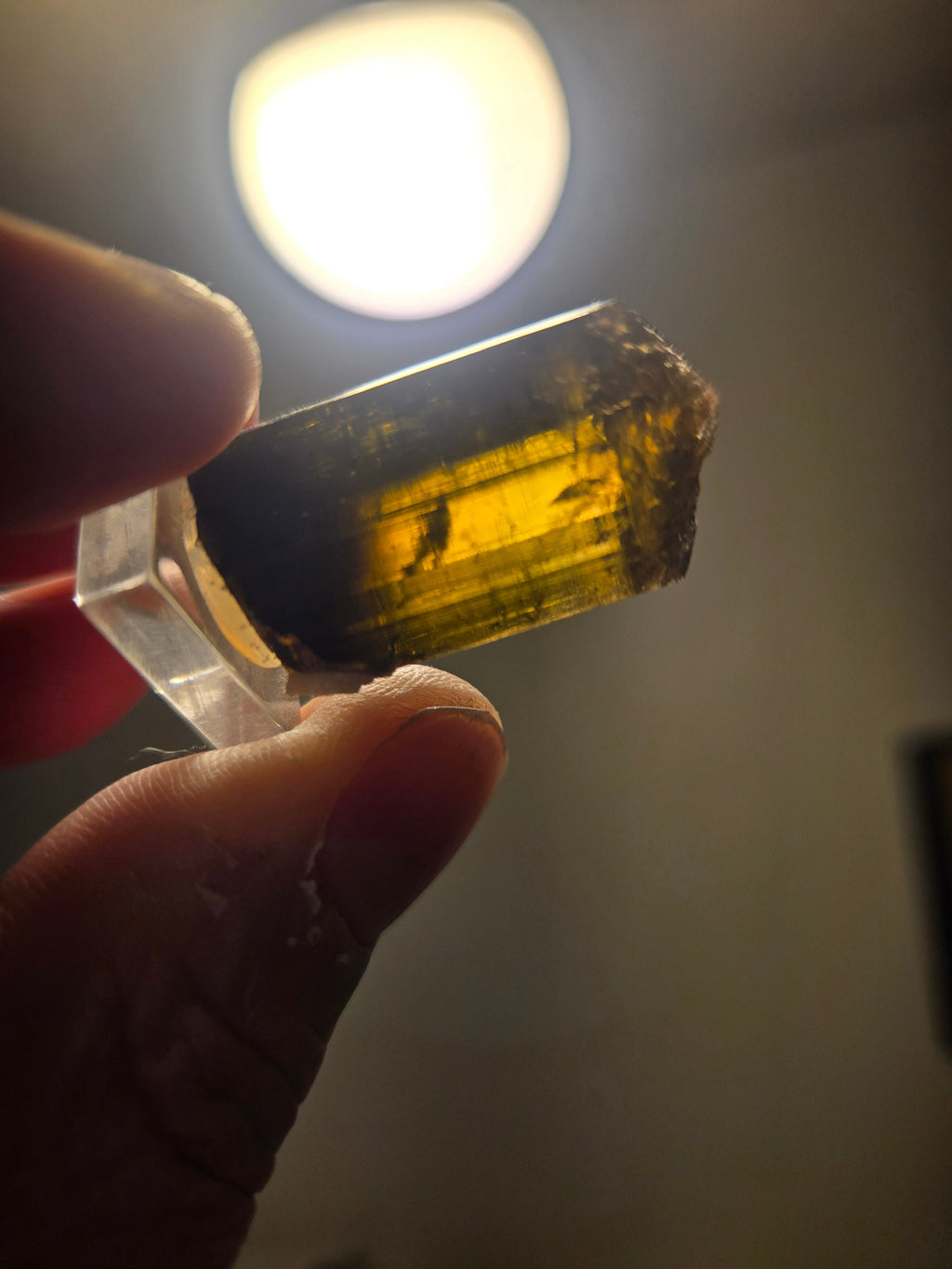 Phantomed Liddicoatite Tourmaline specimen