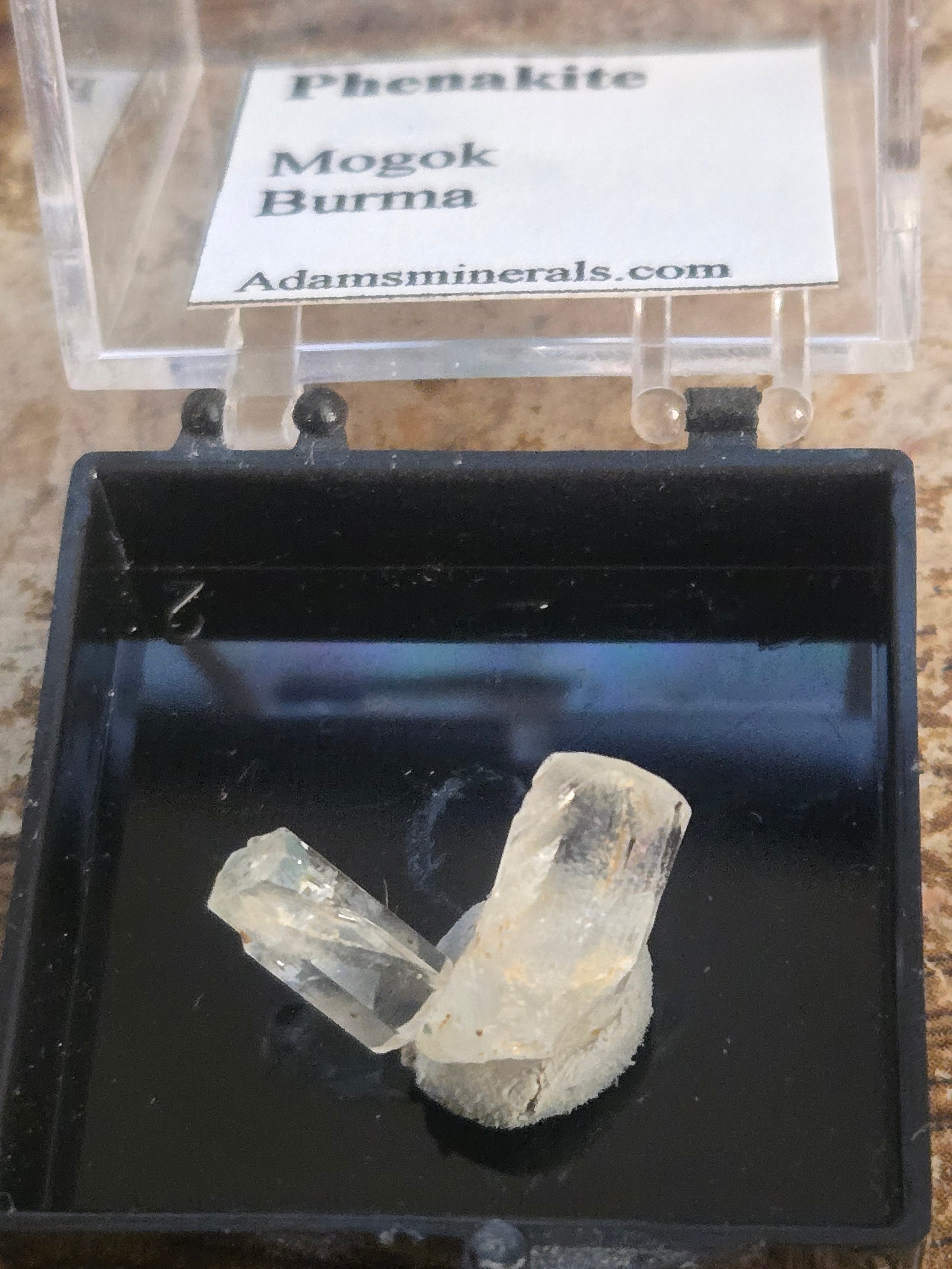 Phenakite crystals