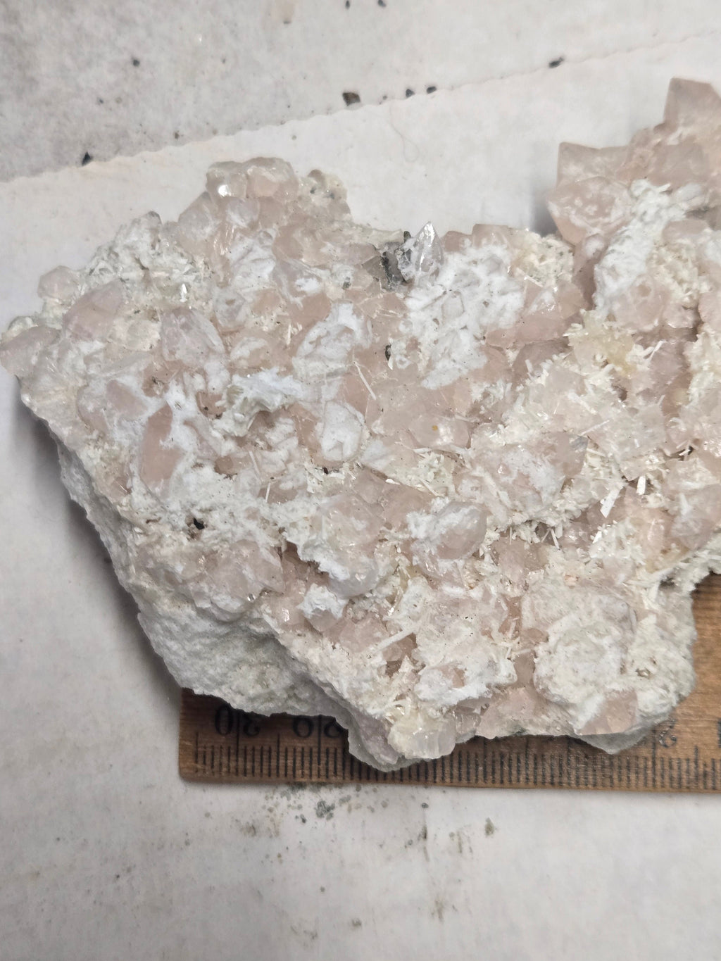 Pink Apophyllite specimen