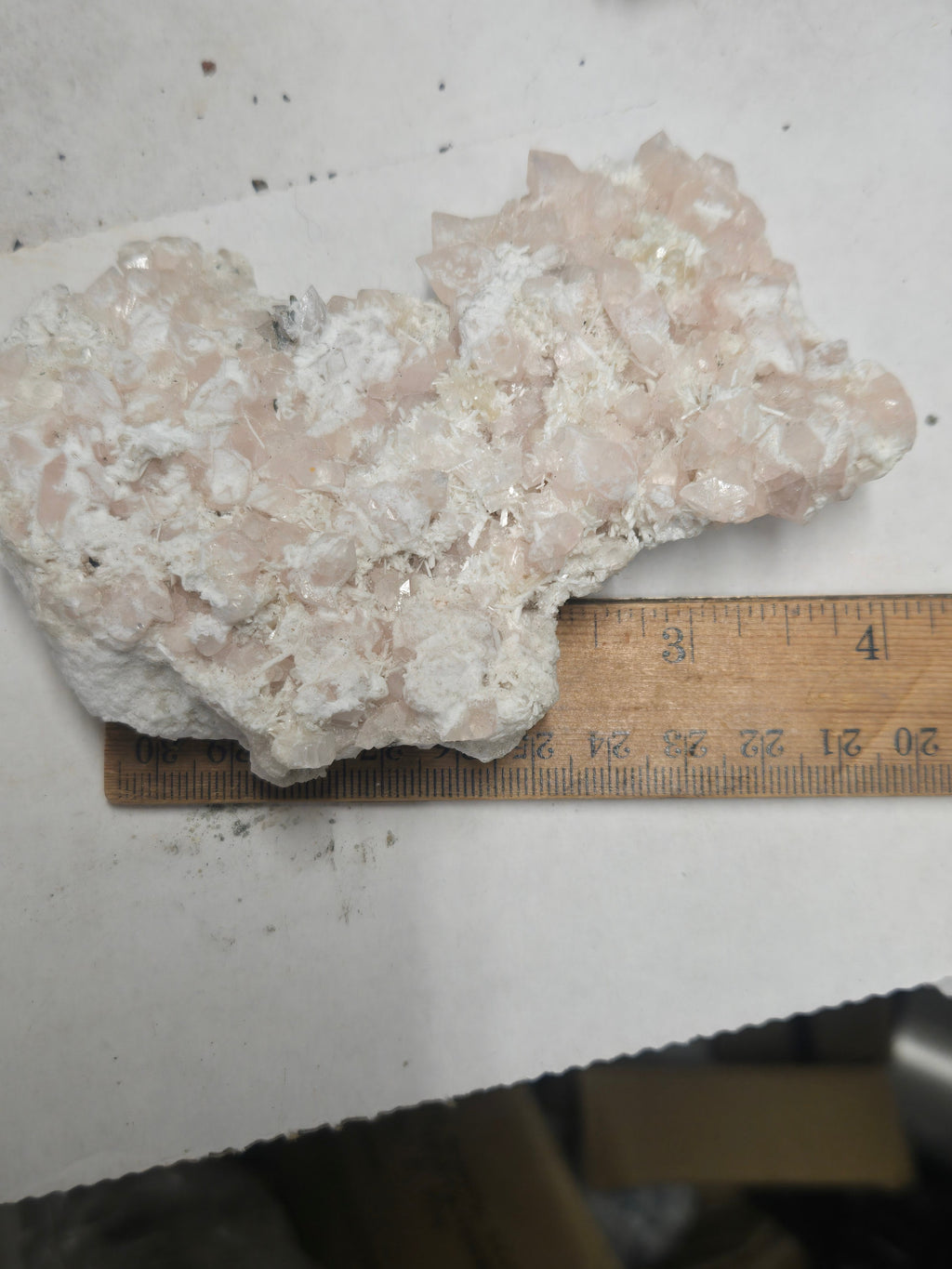 Pink Apophyllite specimen