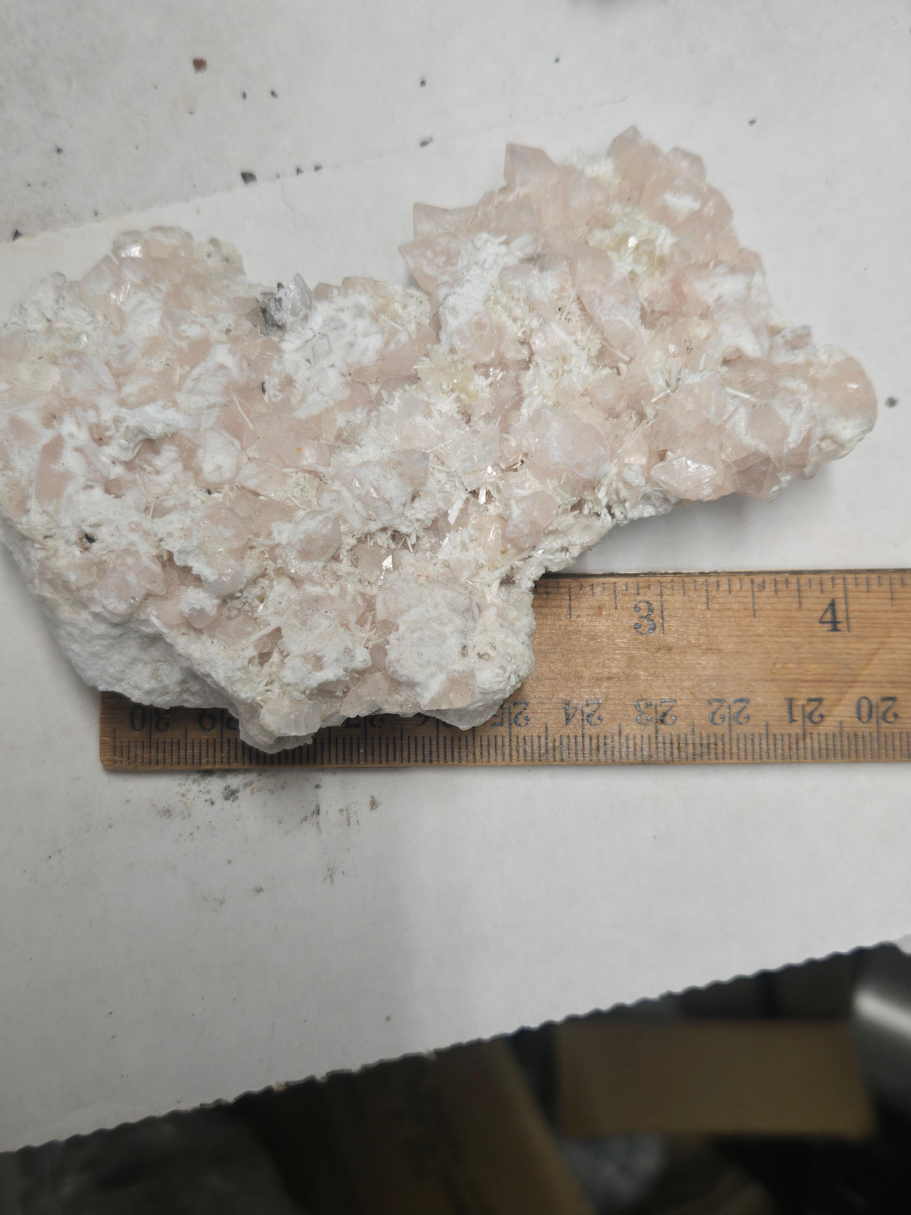Pink Apophyllite specimen