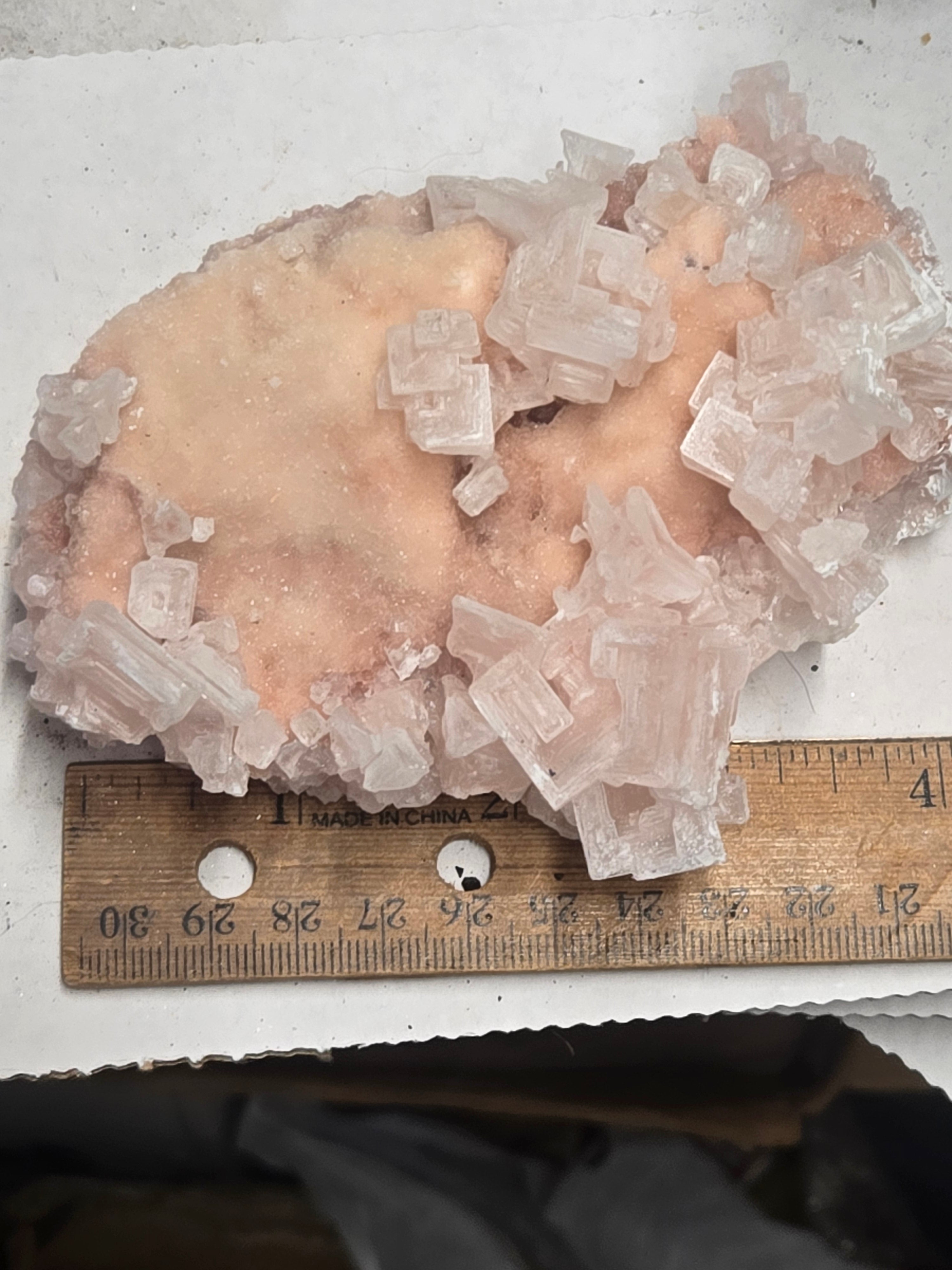 Pink halite