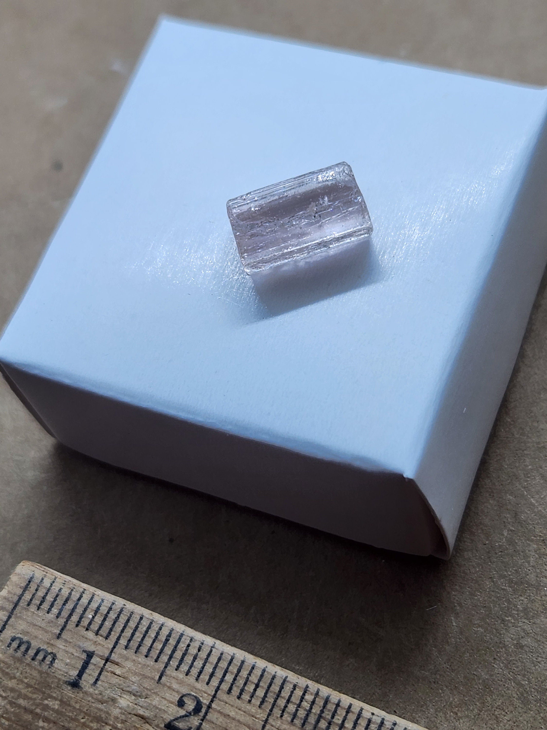 Pink Topaz crystal