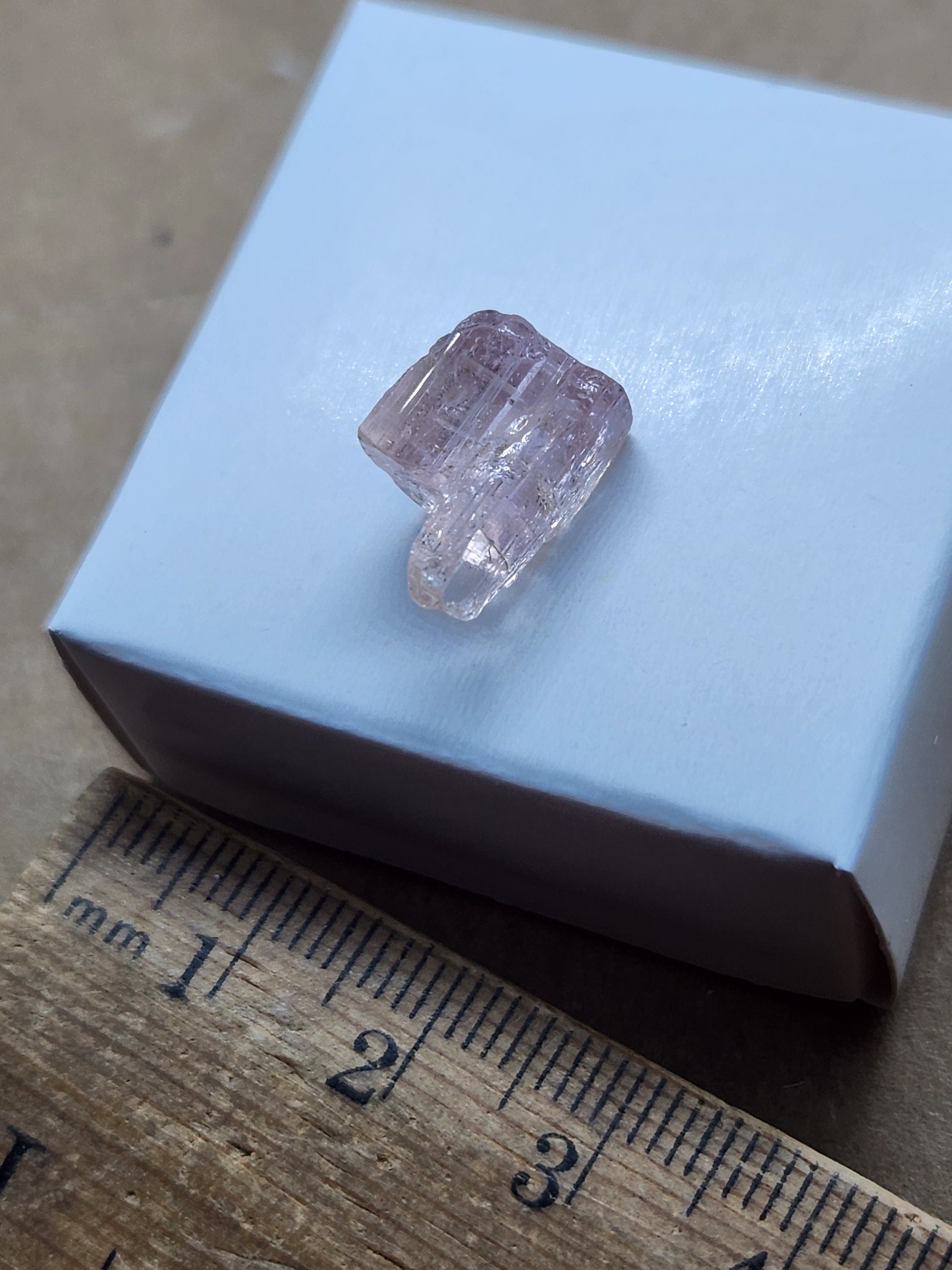 Pink Topaz Crystal