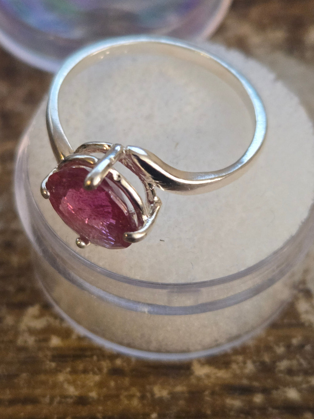 Pink Tourmaline Ring