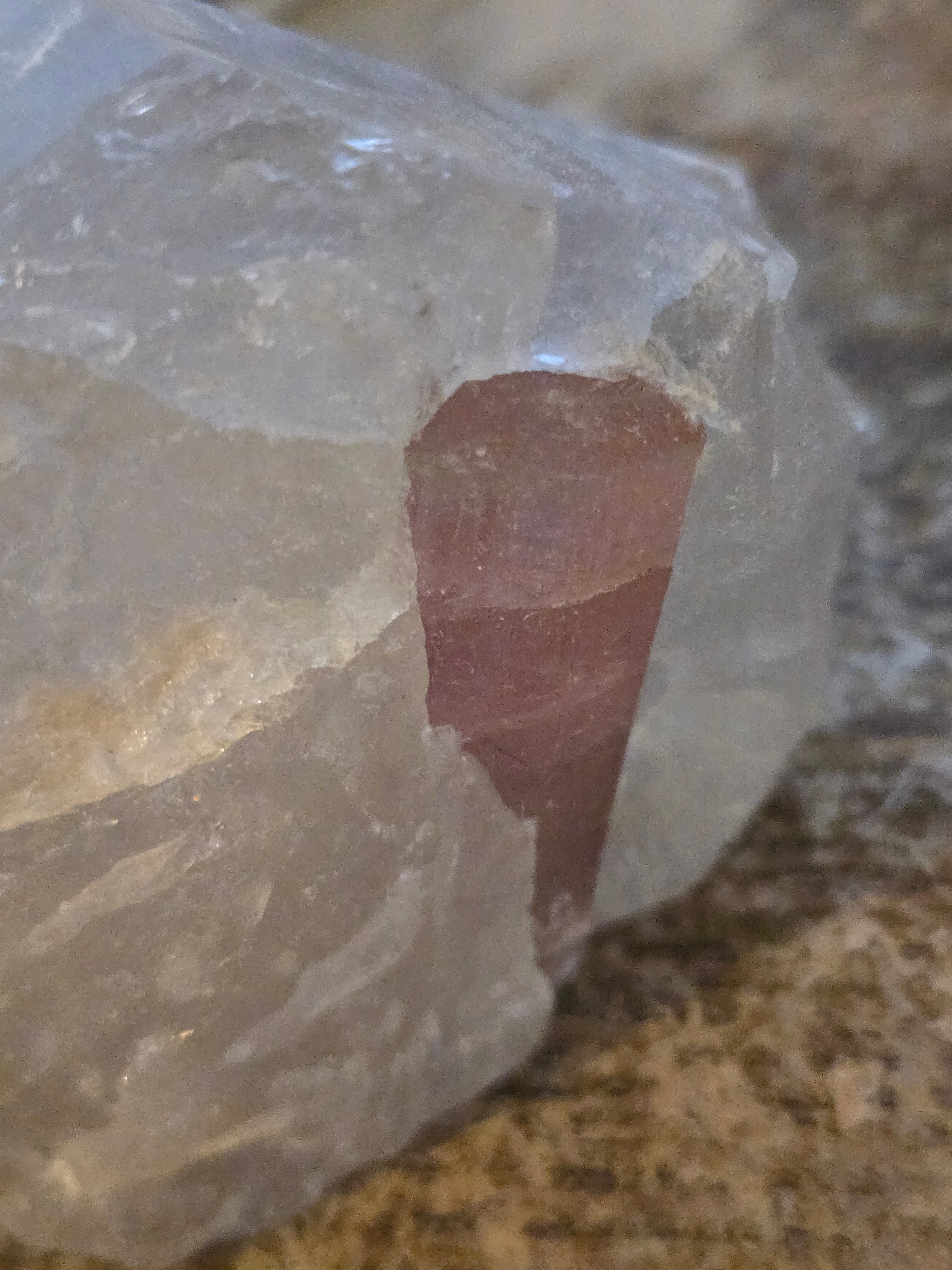 Pink tourmaline specimen