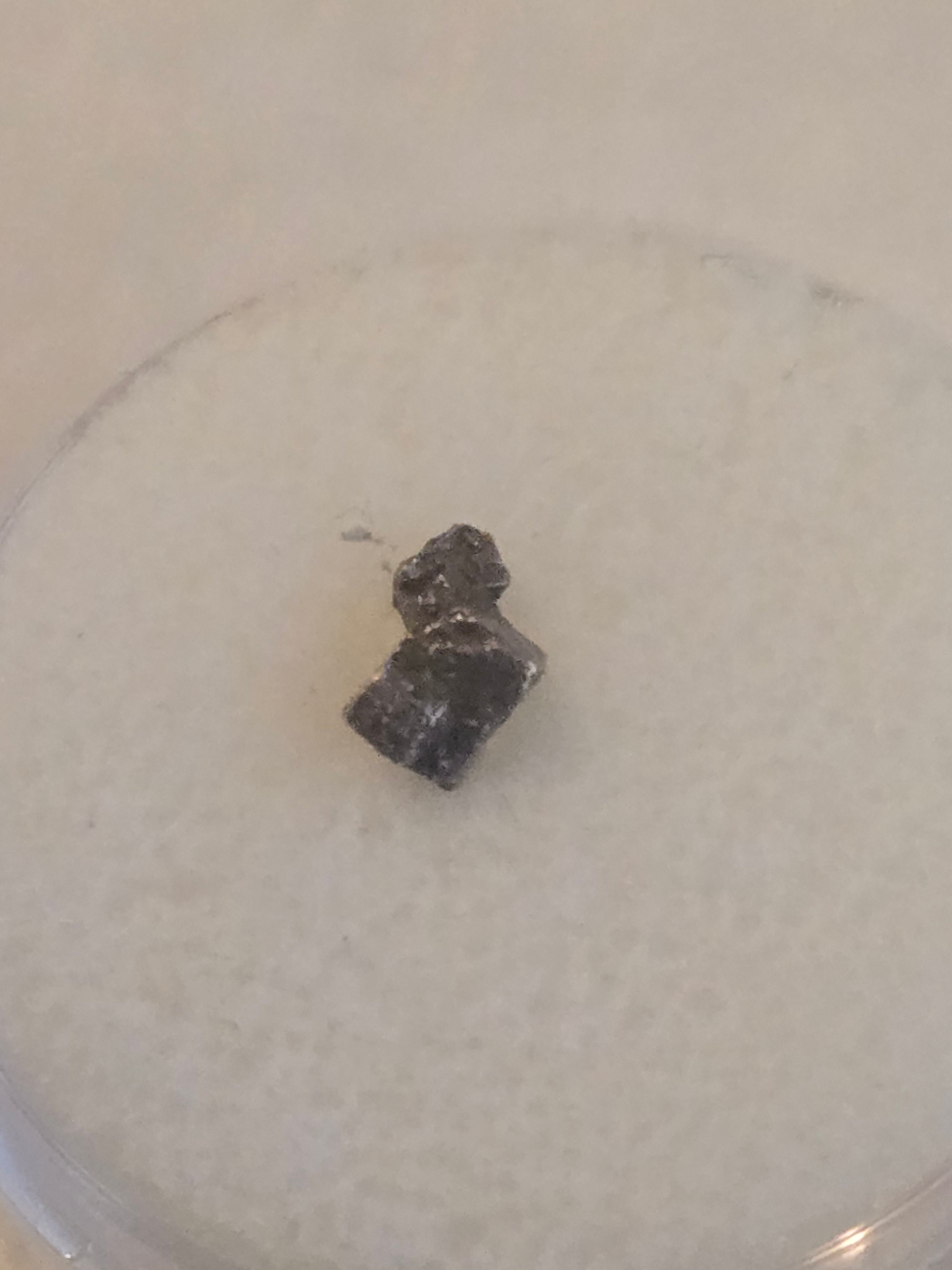 Platinum crystal w gold