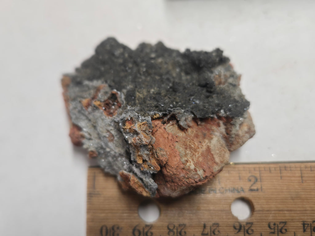 Plattnerite with hemimorphite