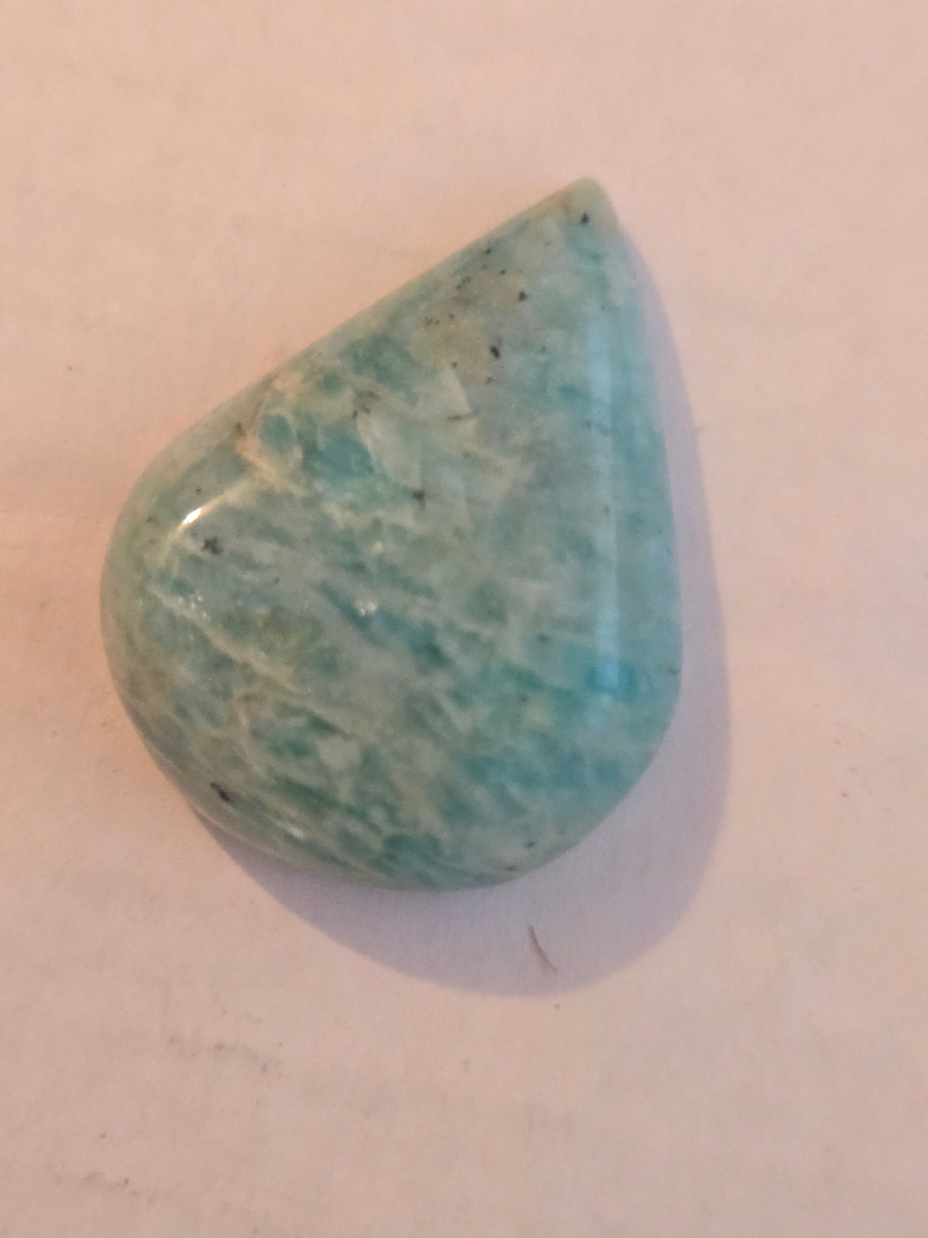 Polished Amazonite Cabochon