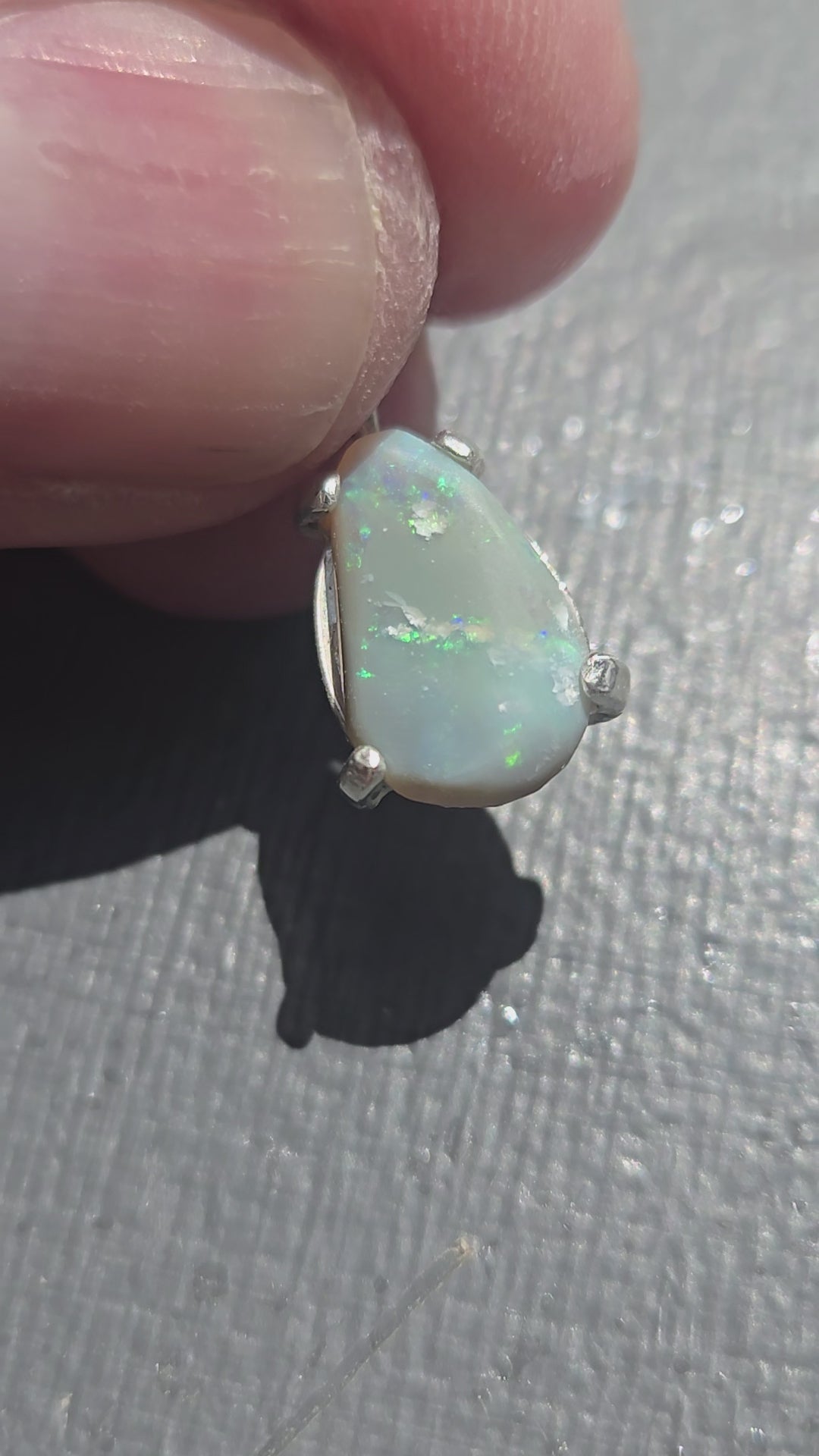 Opal pendant