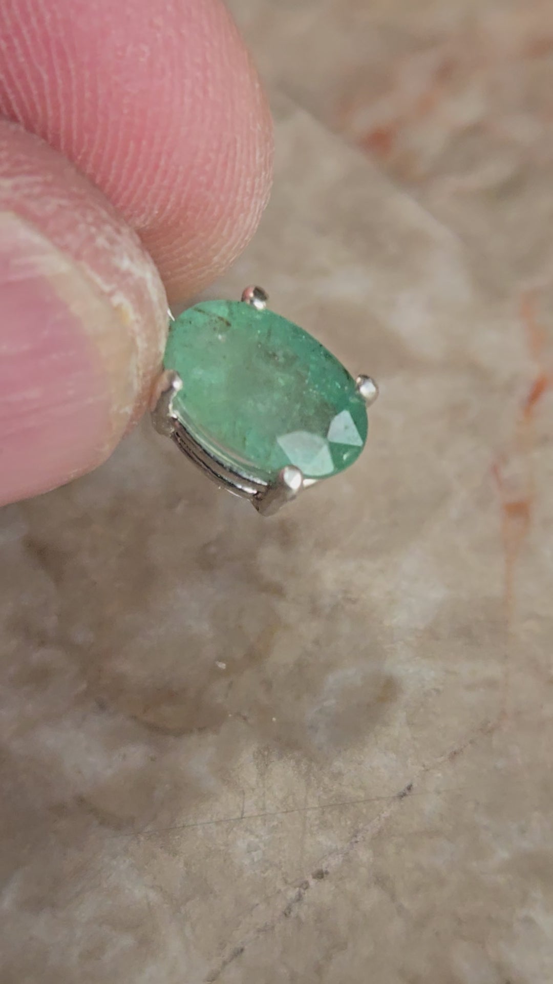 Emerald pendant