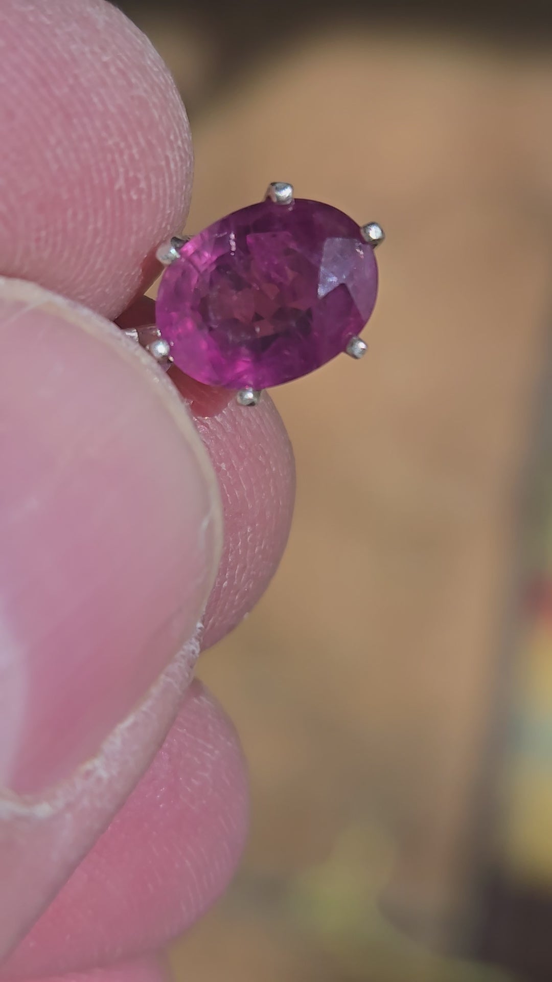 Pink Sapphire Pendant