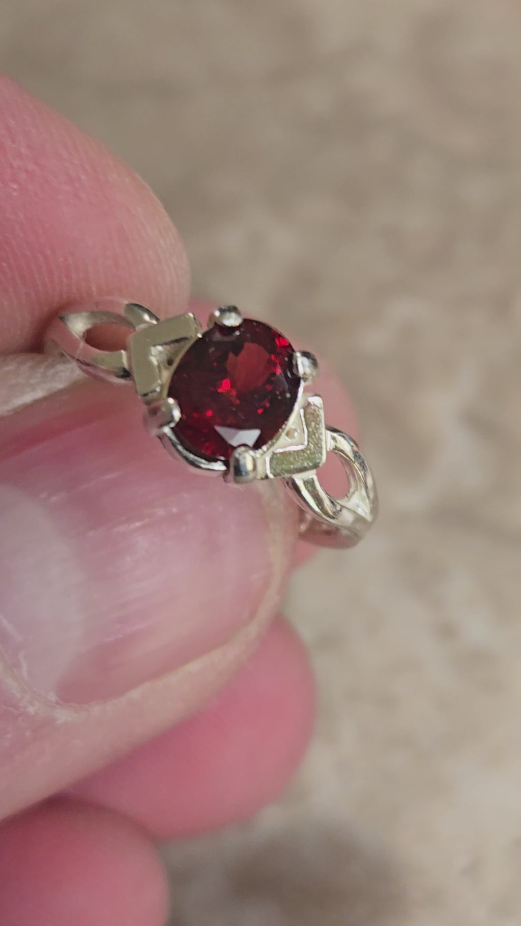 Zircon V Ring