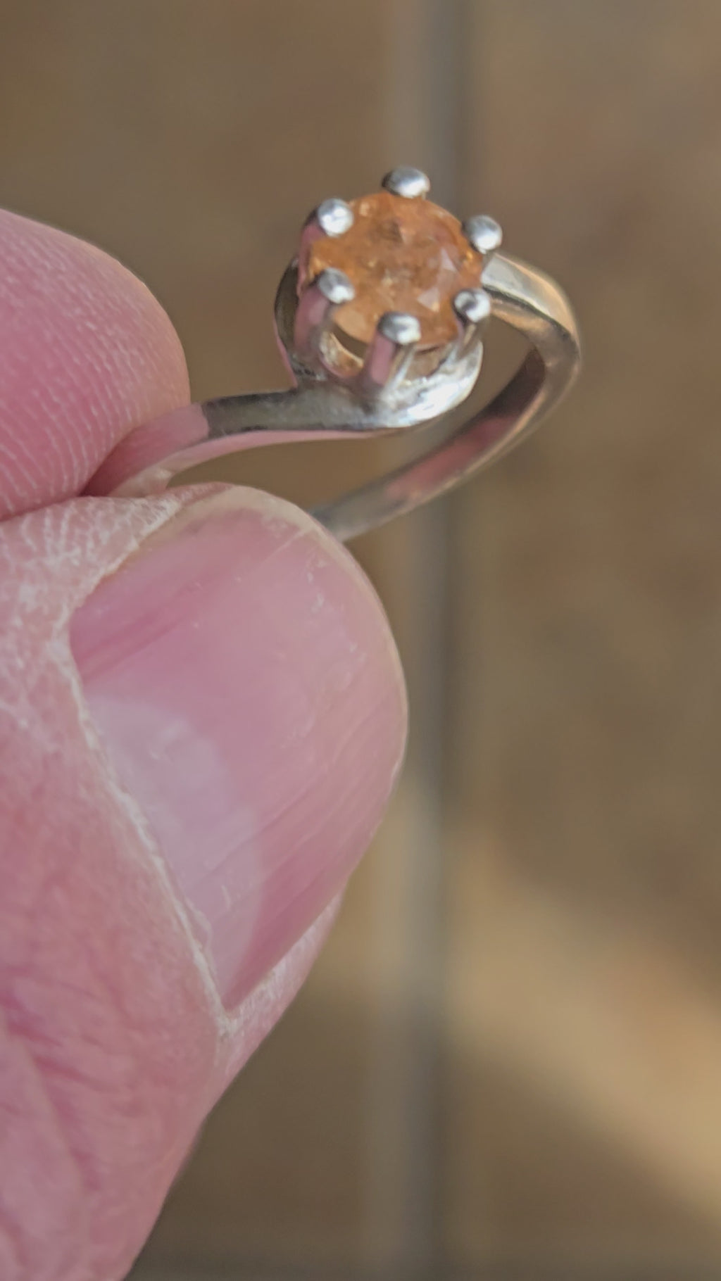 Imperial Topaz Ring