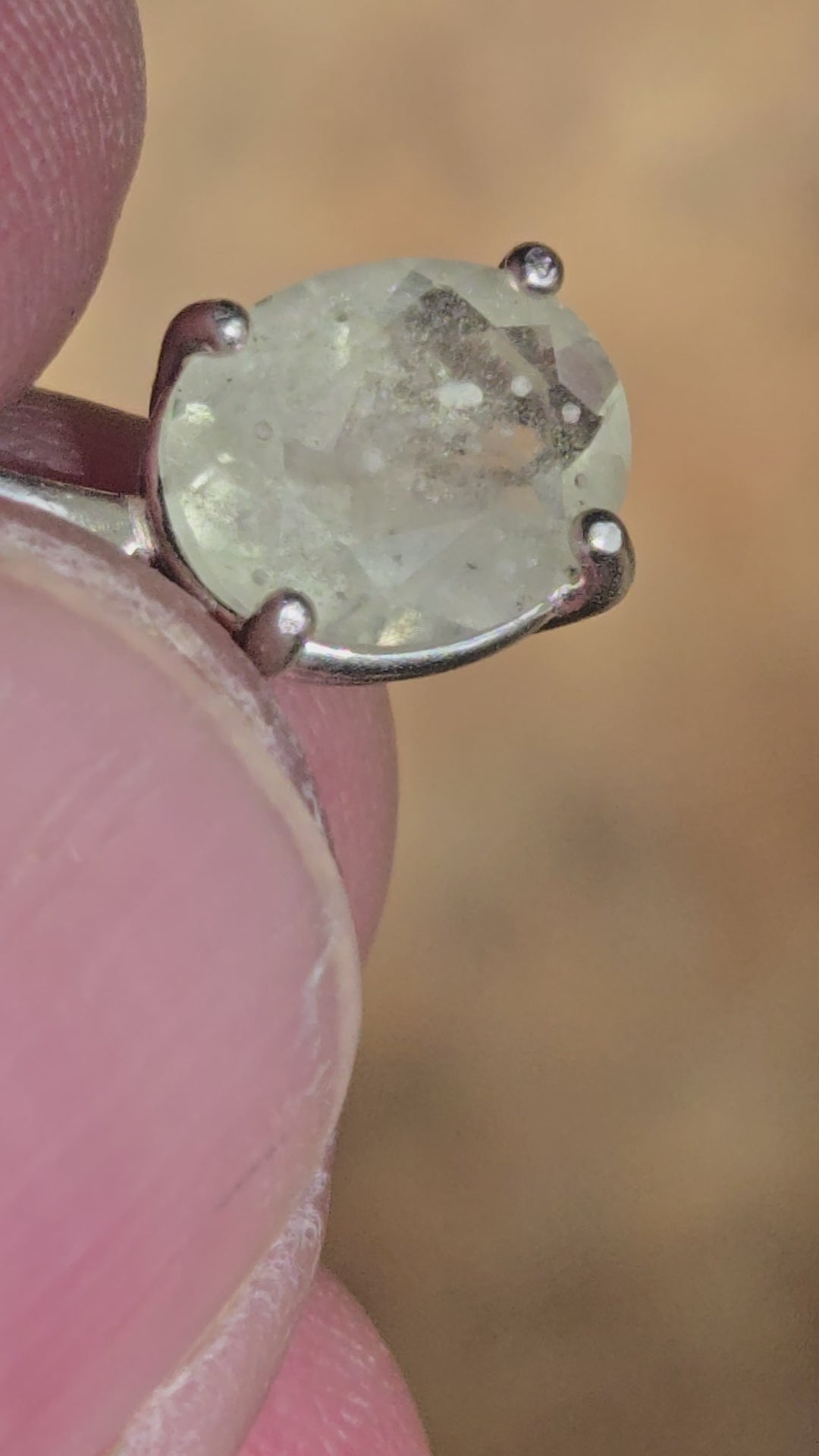 Libyan Desert Glass pendant