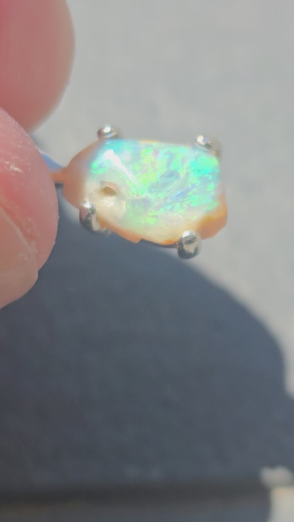 Australian opal pendant