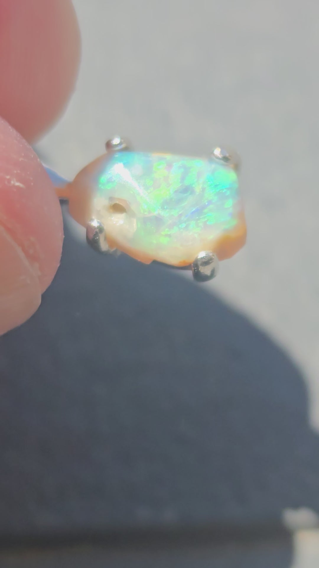 Australian opal pendant
