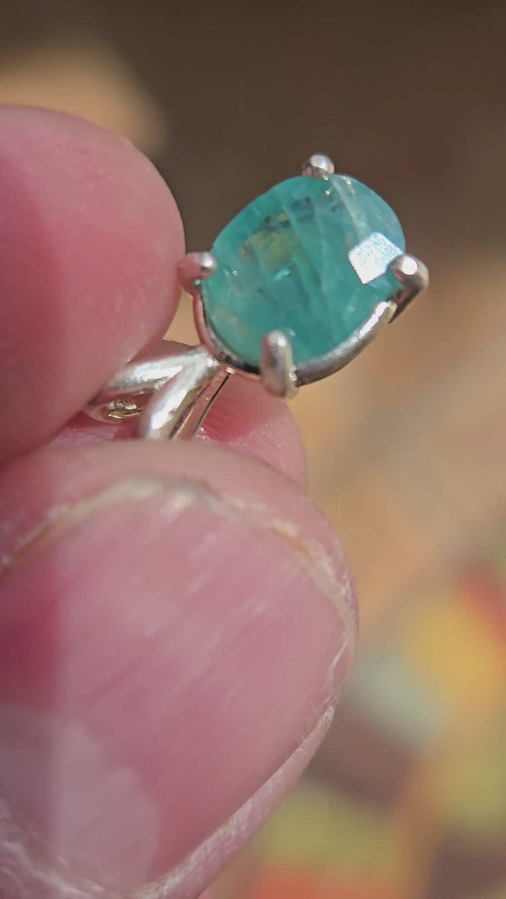 Grandidierite pendant