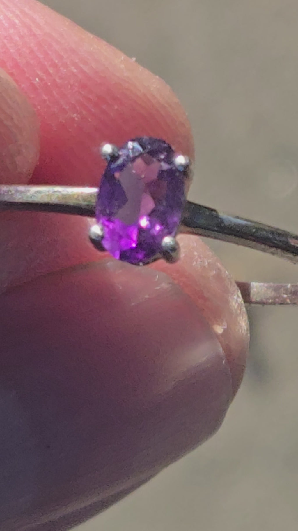 Amethyst ring