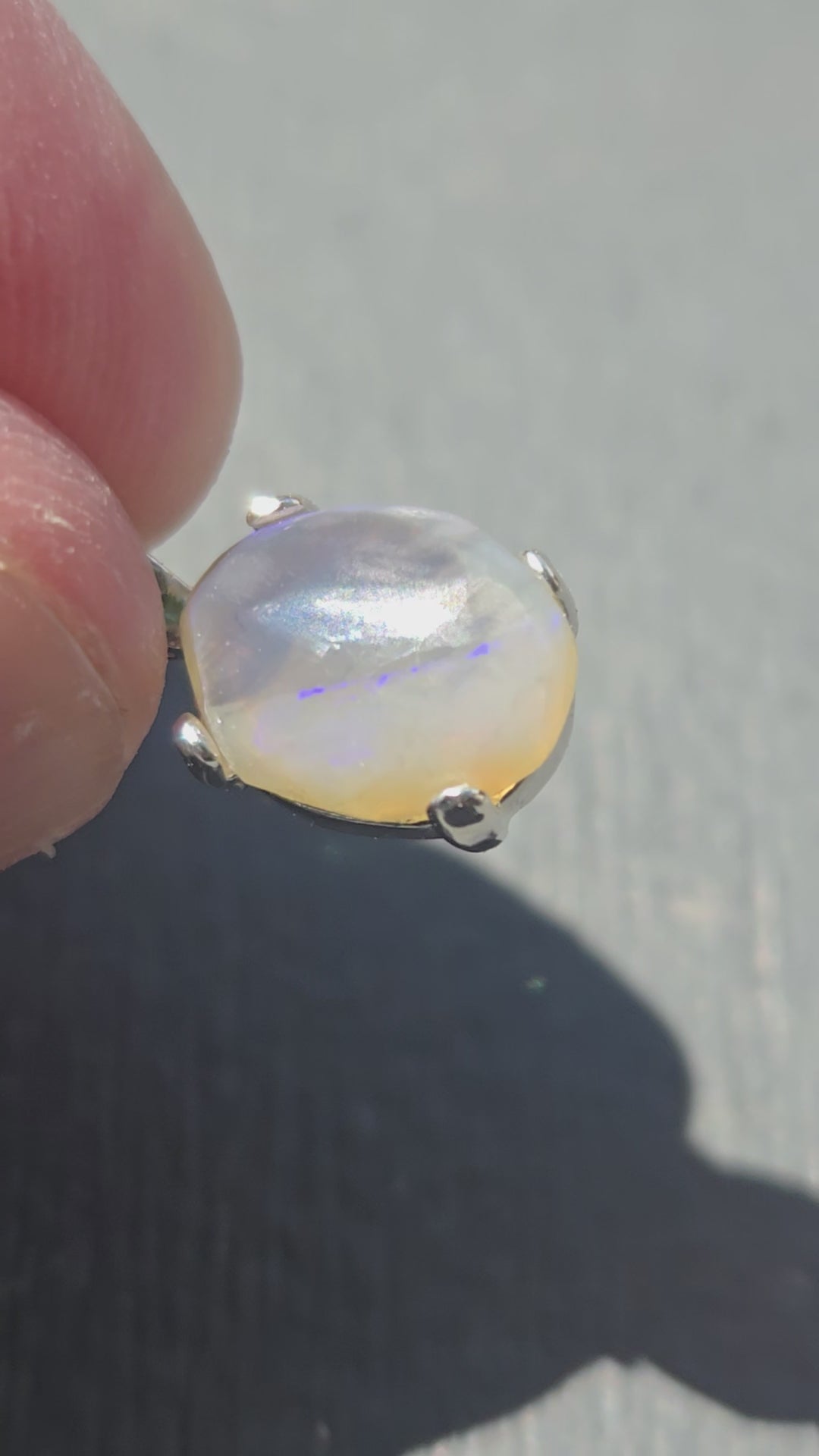 Australian opal pendant