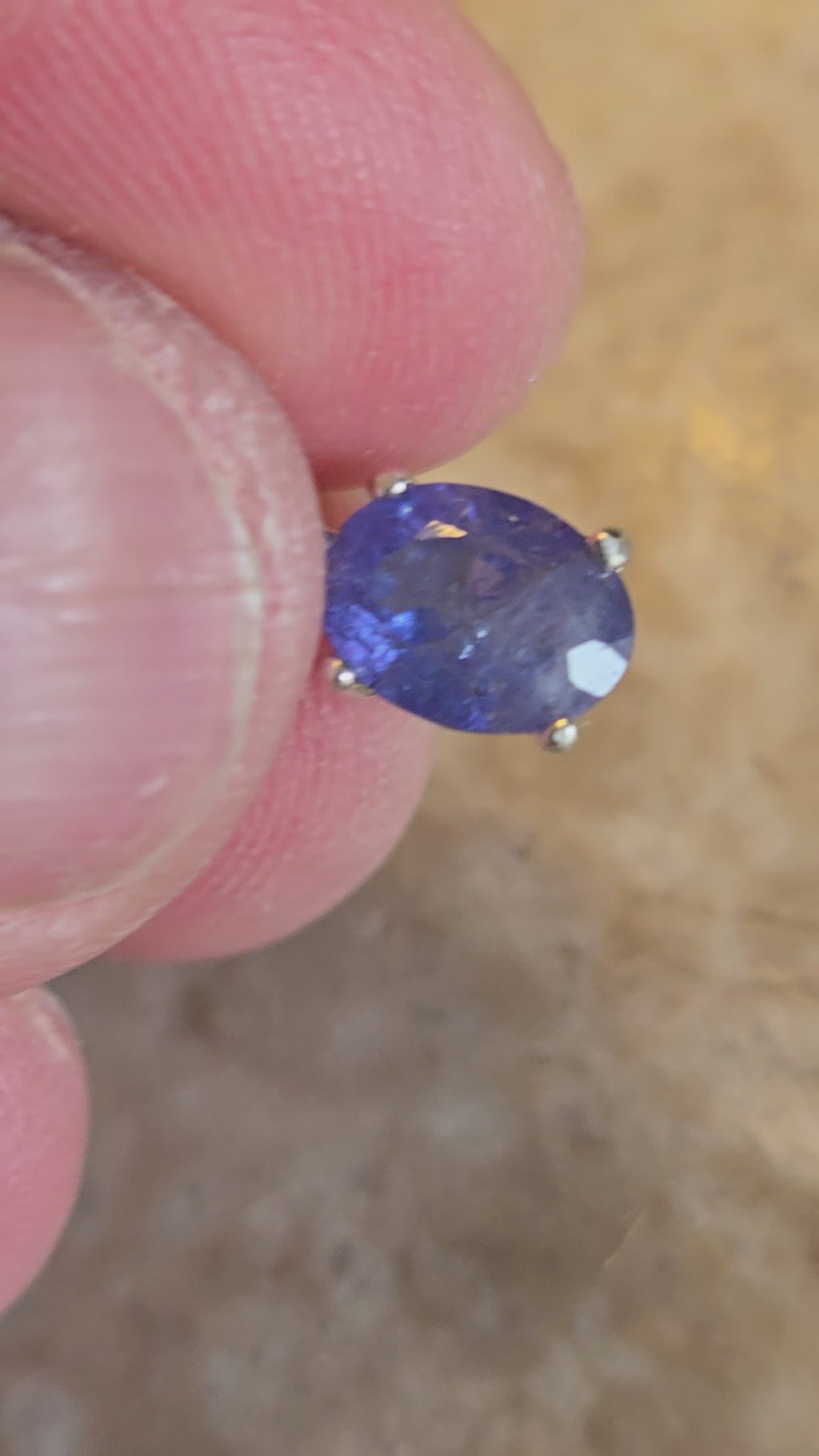Tanzanite pendant