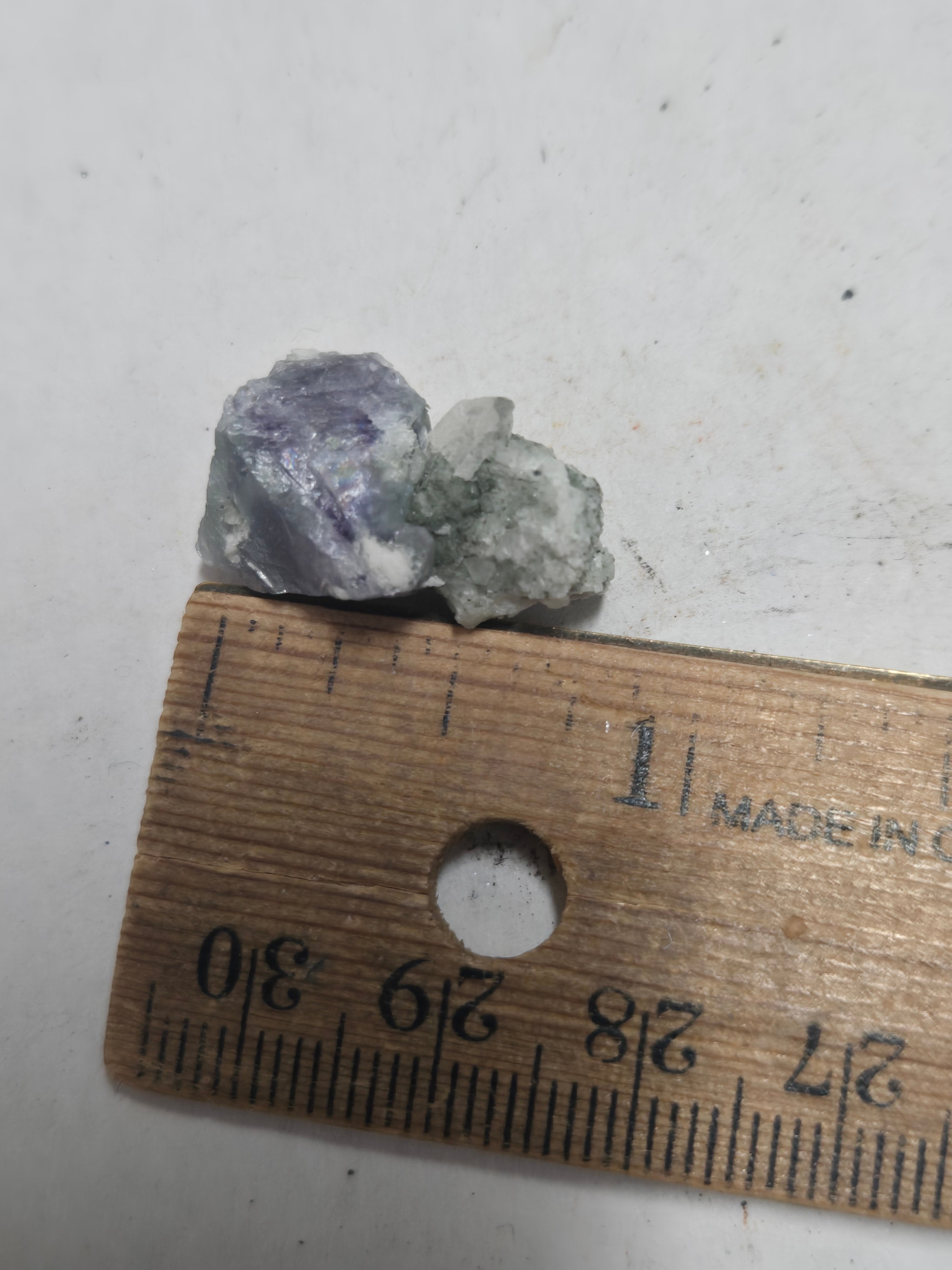 Purple fluorite
