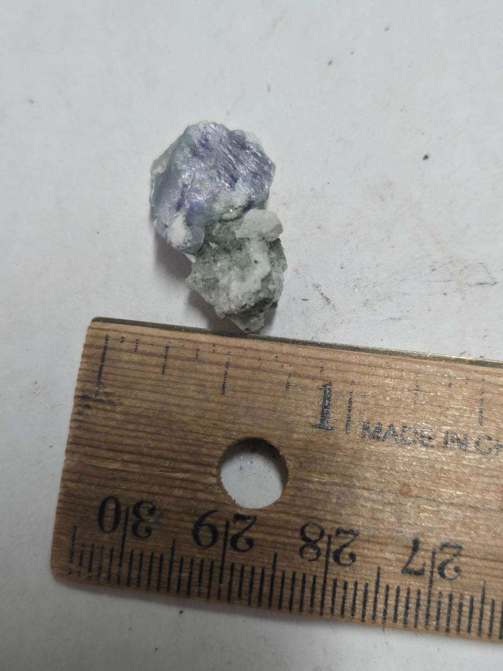 Purple fluorite