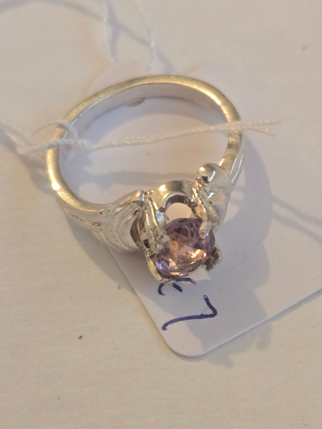 Purple Spinel Ring