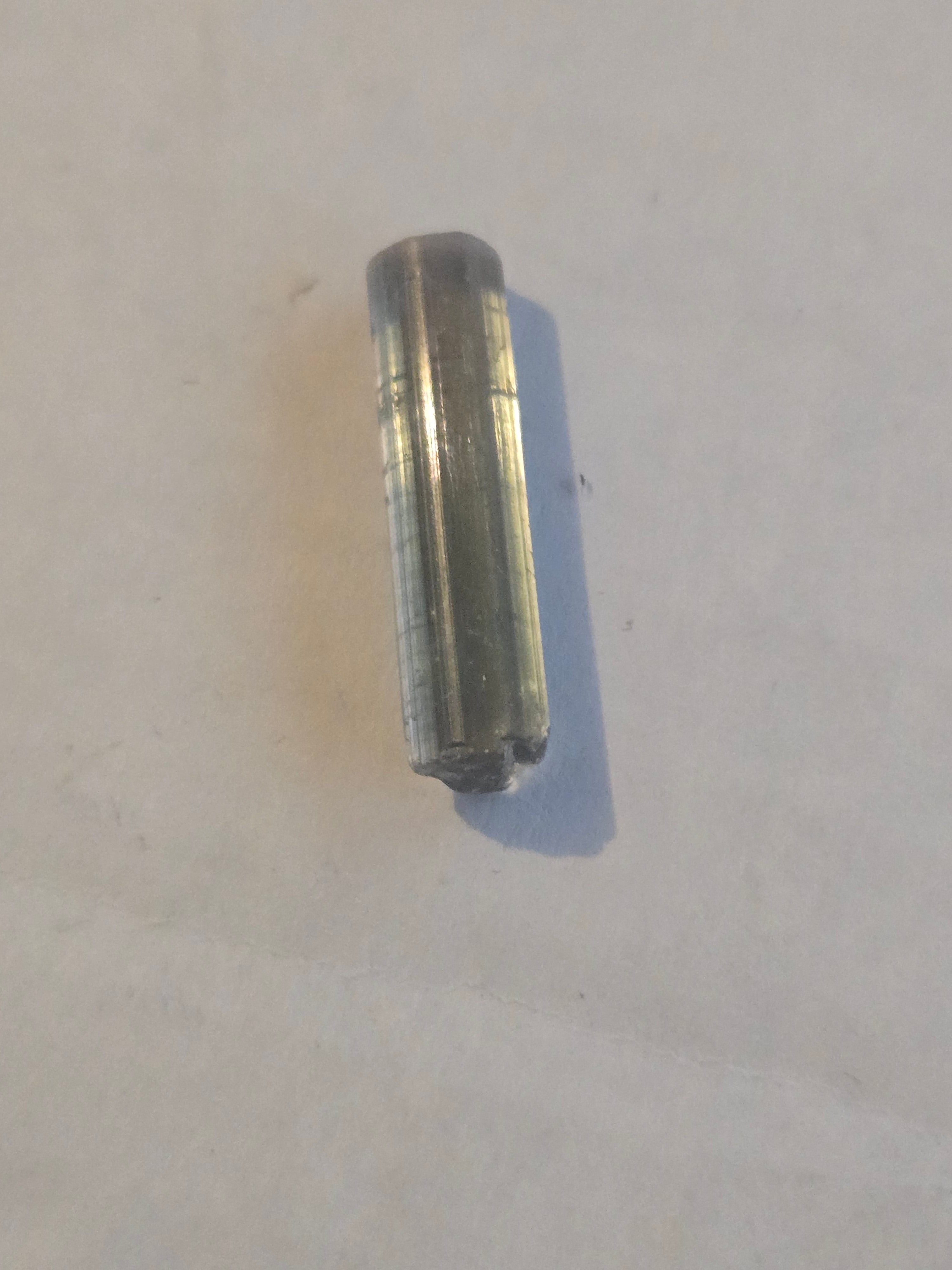 Purple Watermelon Tourmaline crystal
