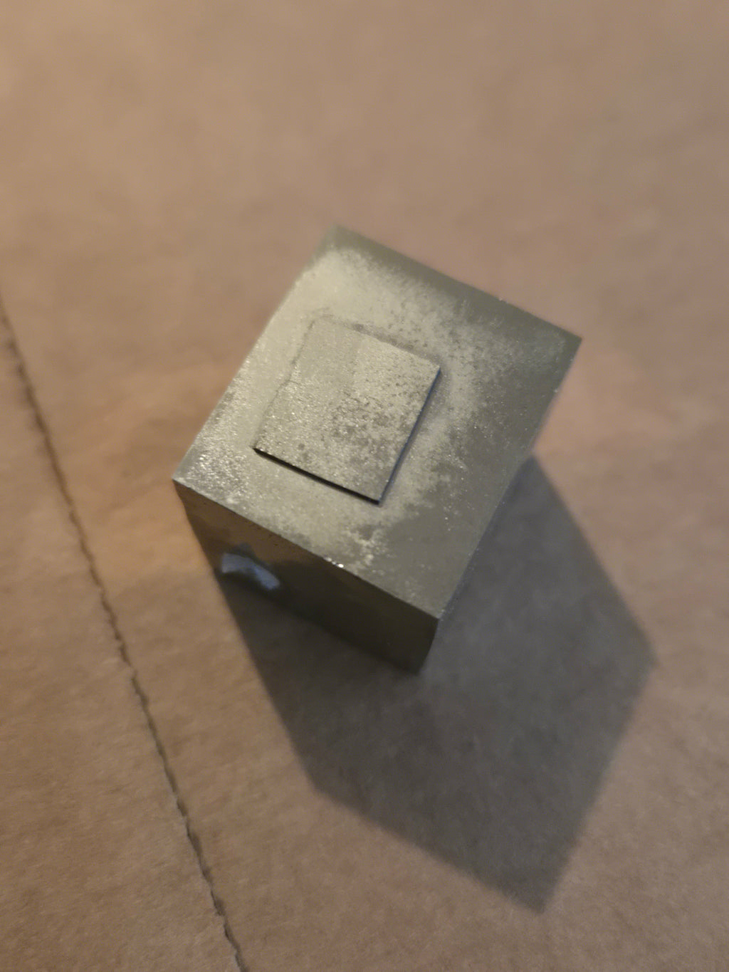 Pyrite cube