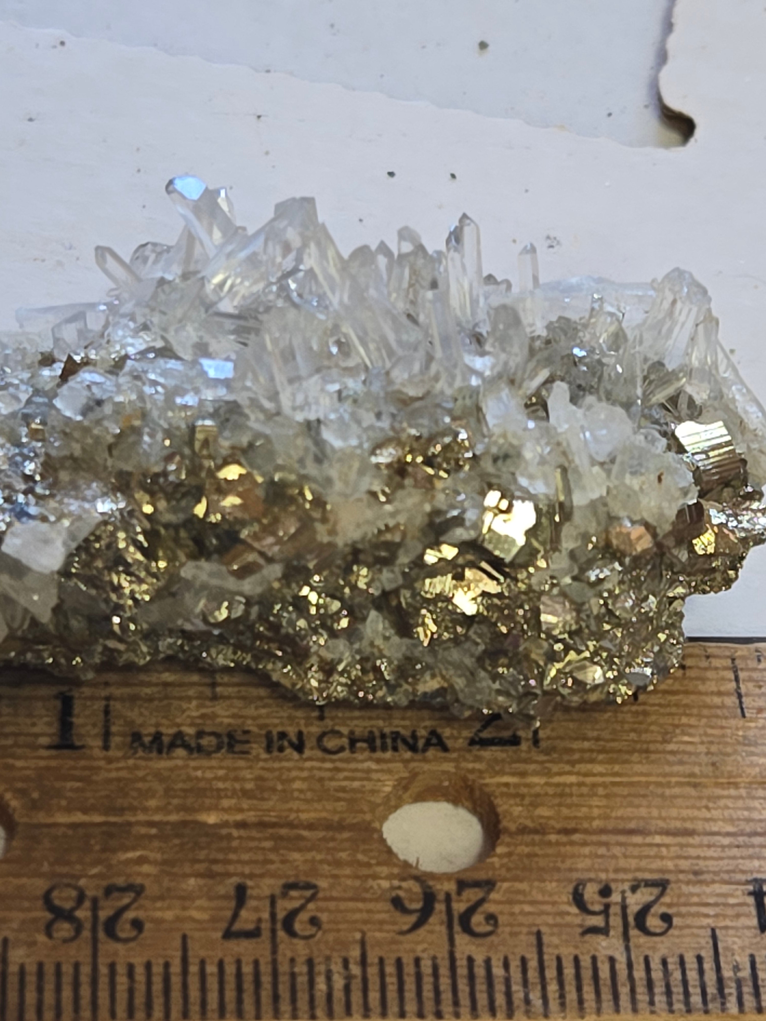 Pyrite w Quartz