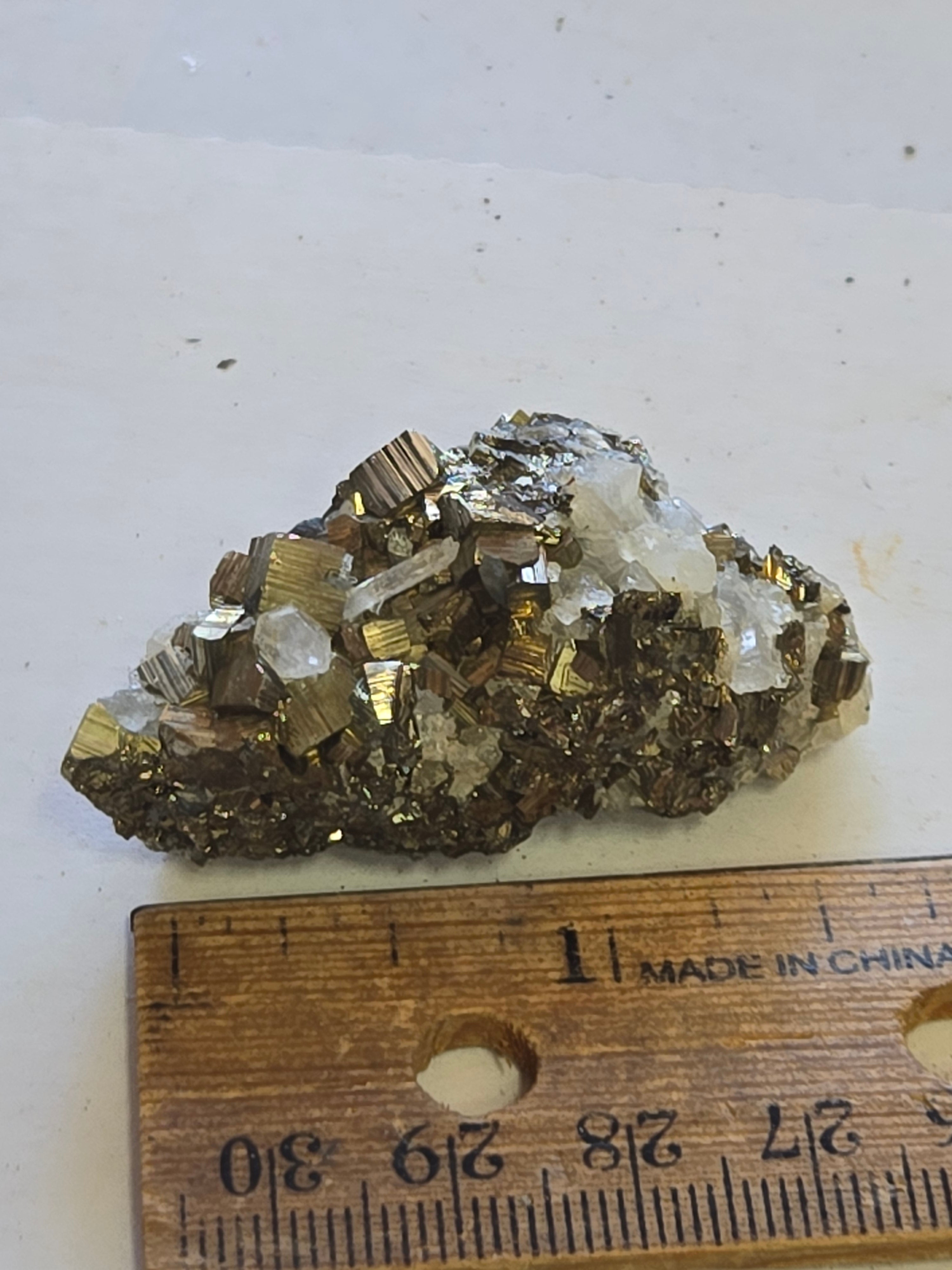 Pyrite w Quartz