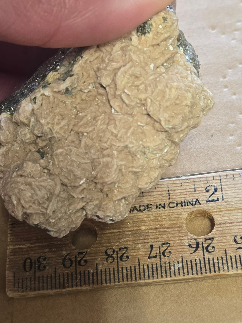 Pyrite with rhodochrosite