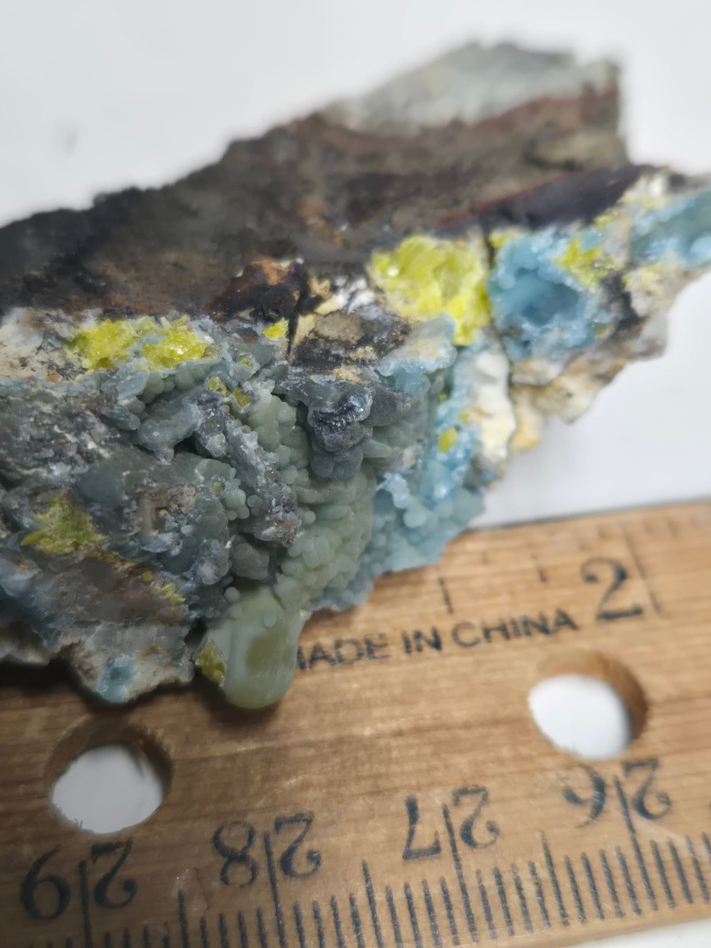 Pyromorphite and plumbogummite