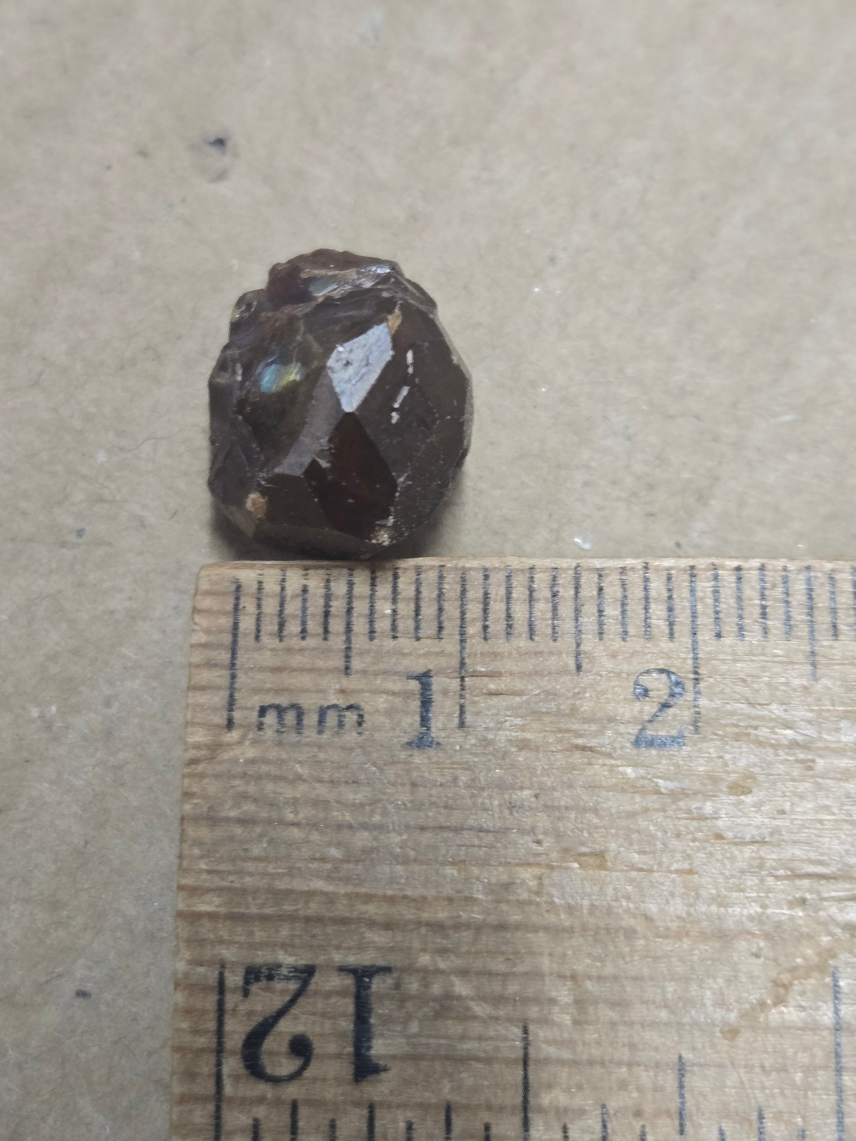 Rainbow Andradite garnet