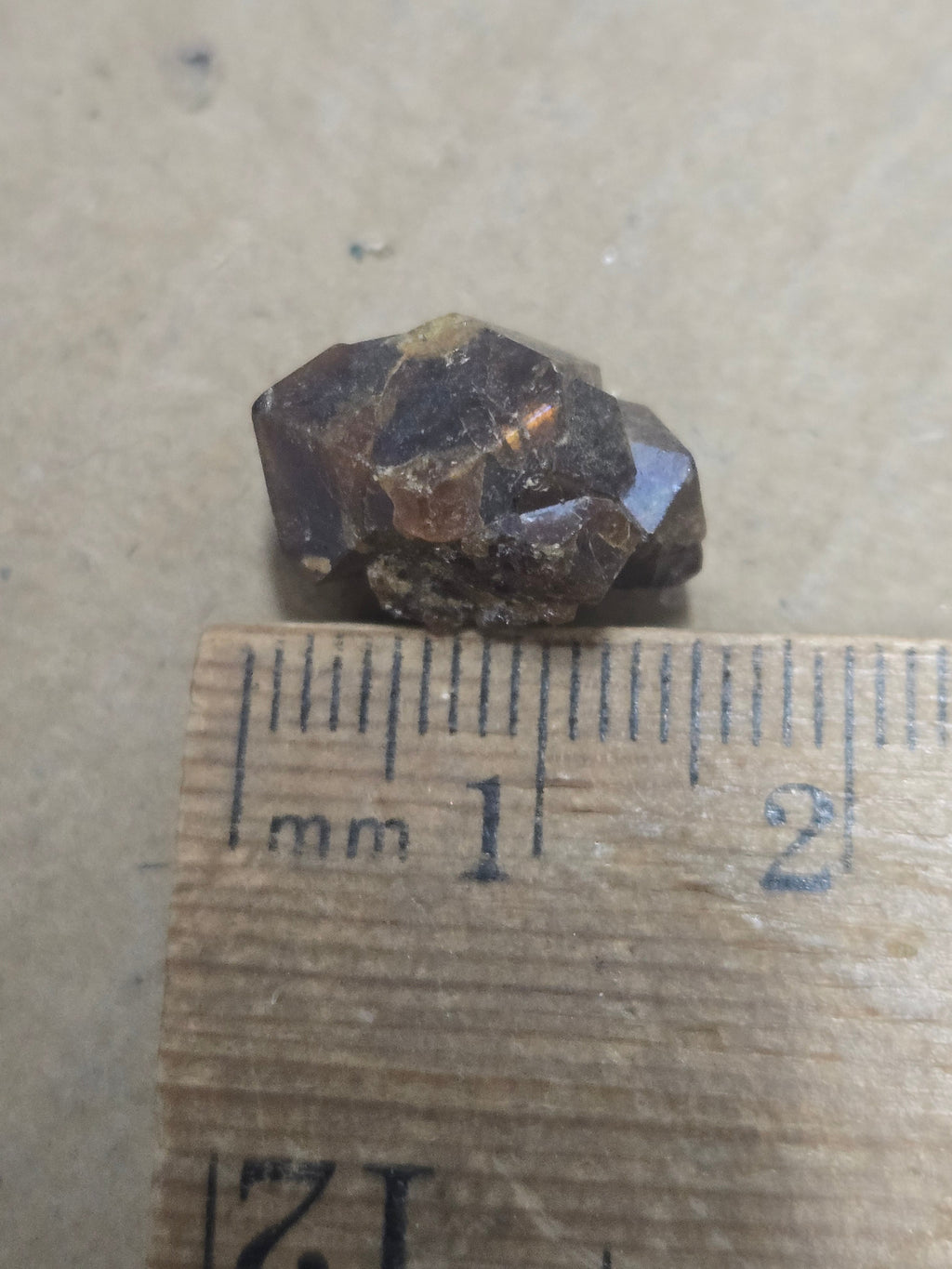 Rainbow Andradite garnet