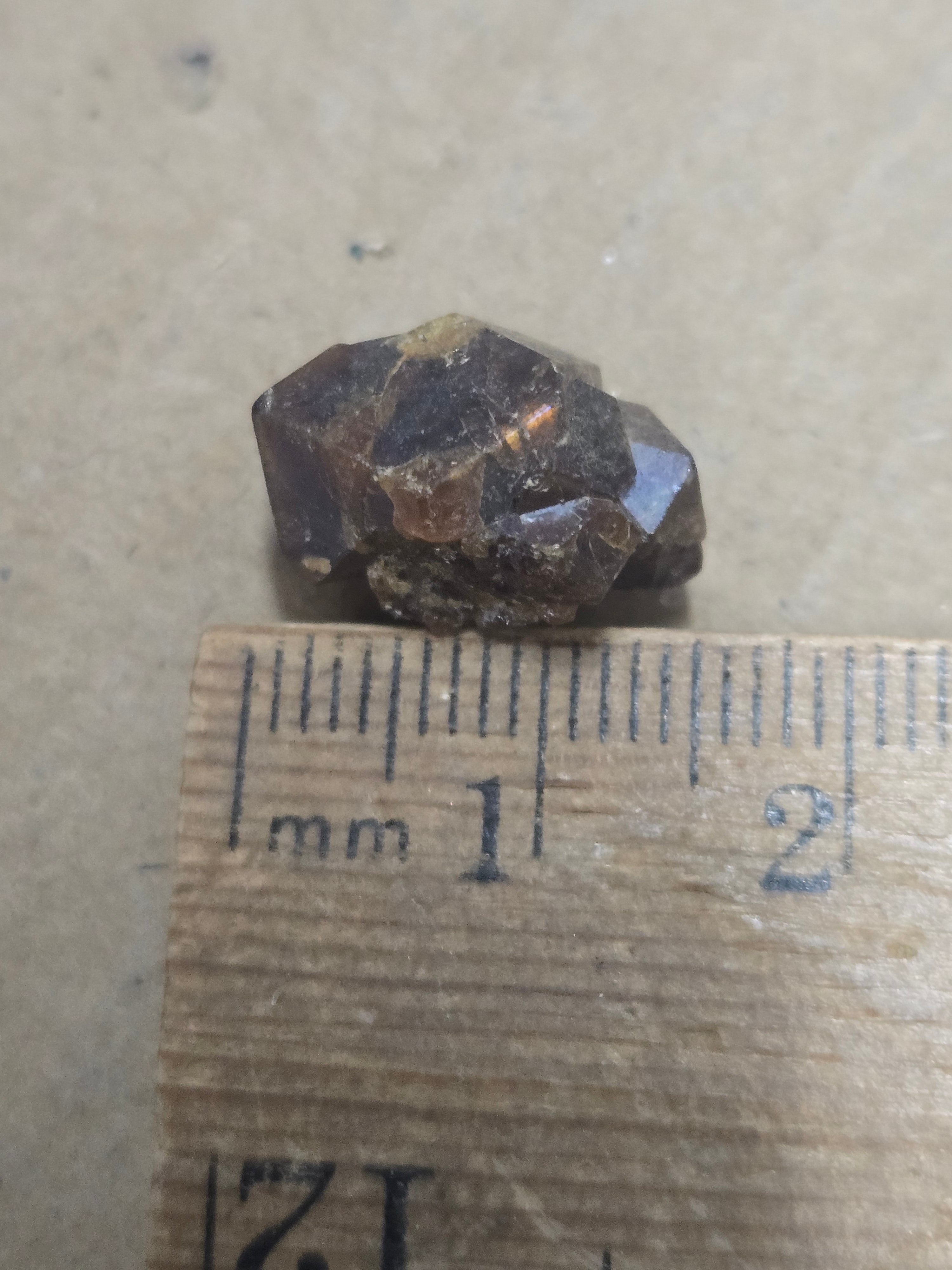Rainbow Andradite garnet