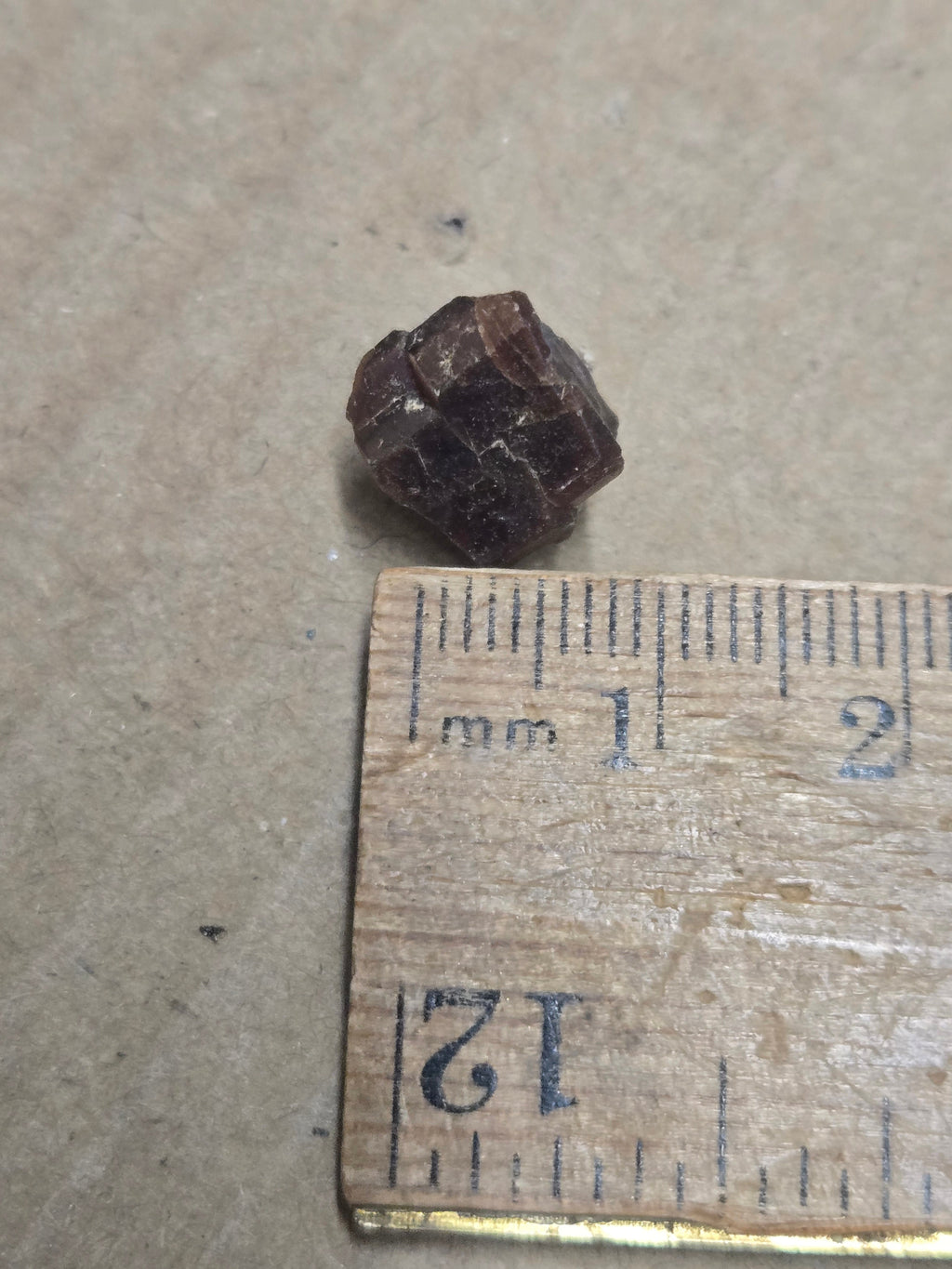 Rainbow andradite garnet