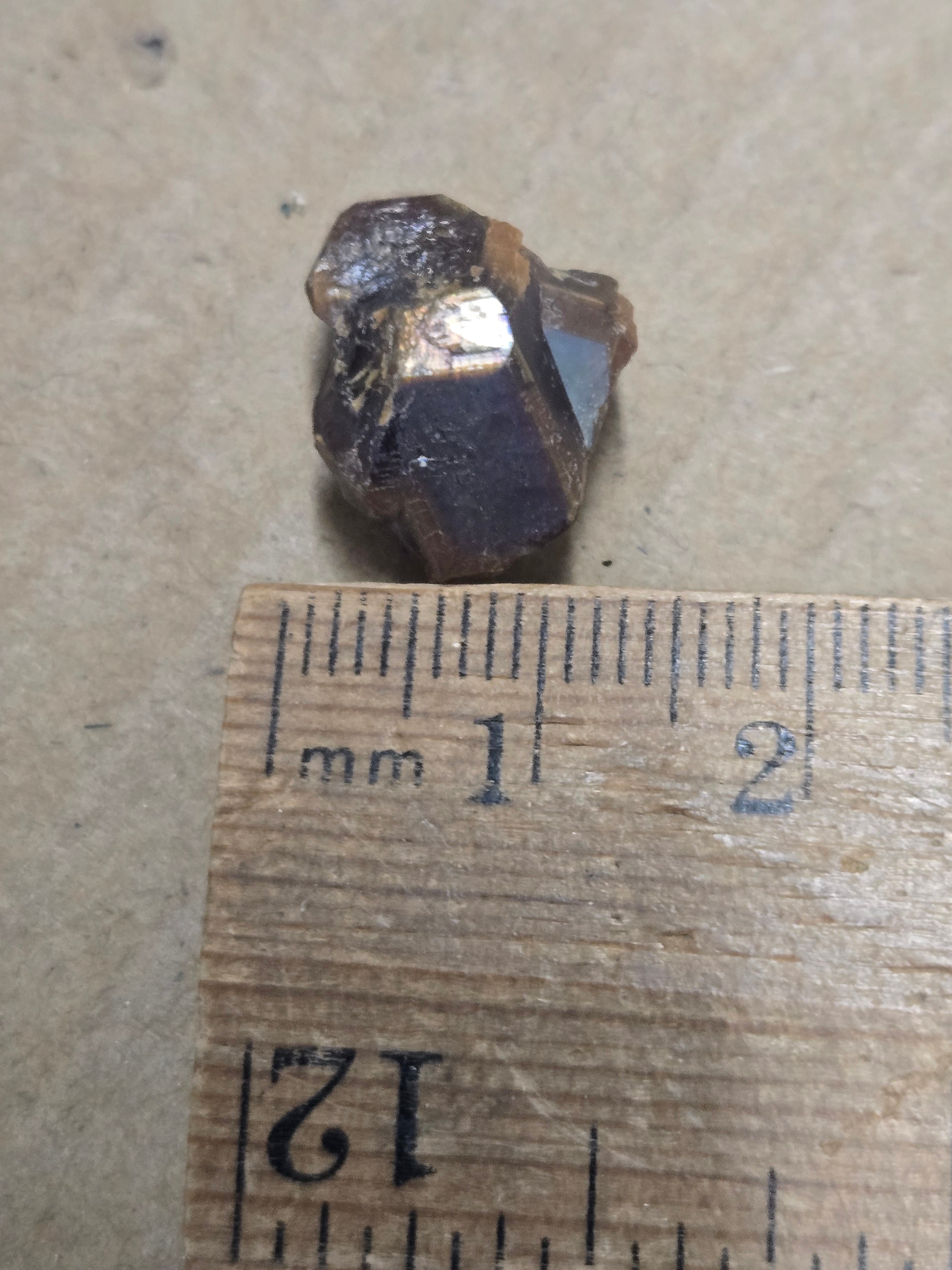 Rainbow Andradite garnet