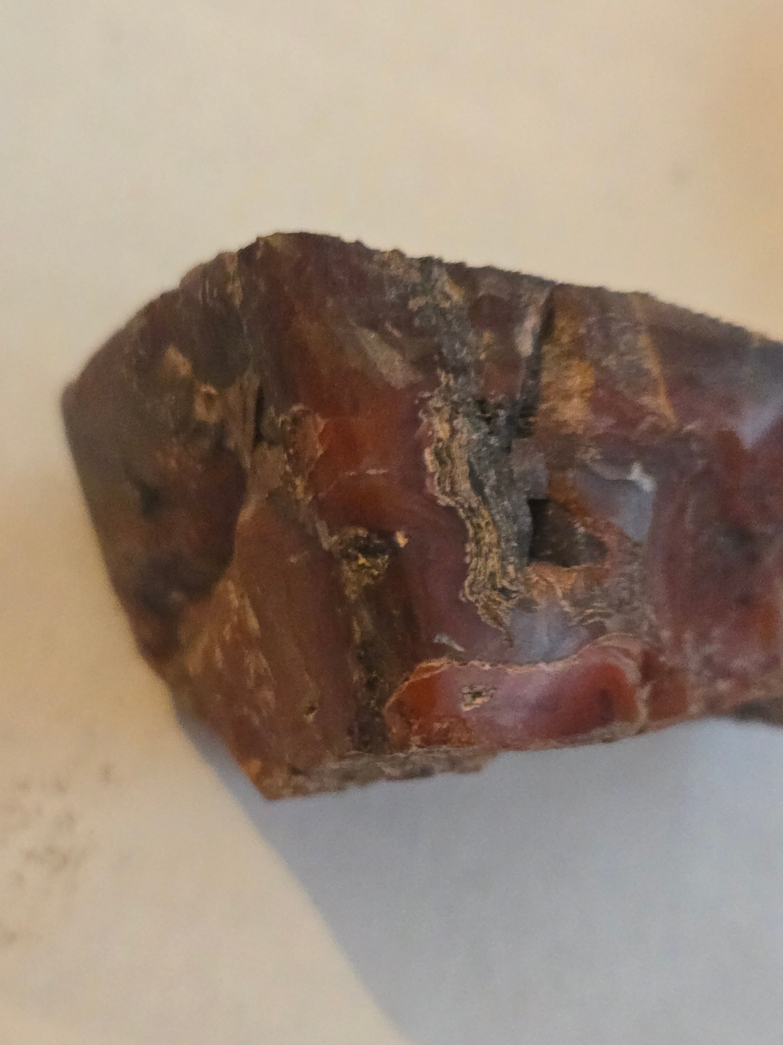 Red agate