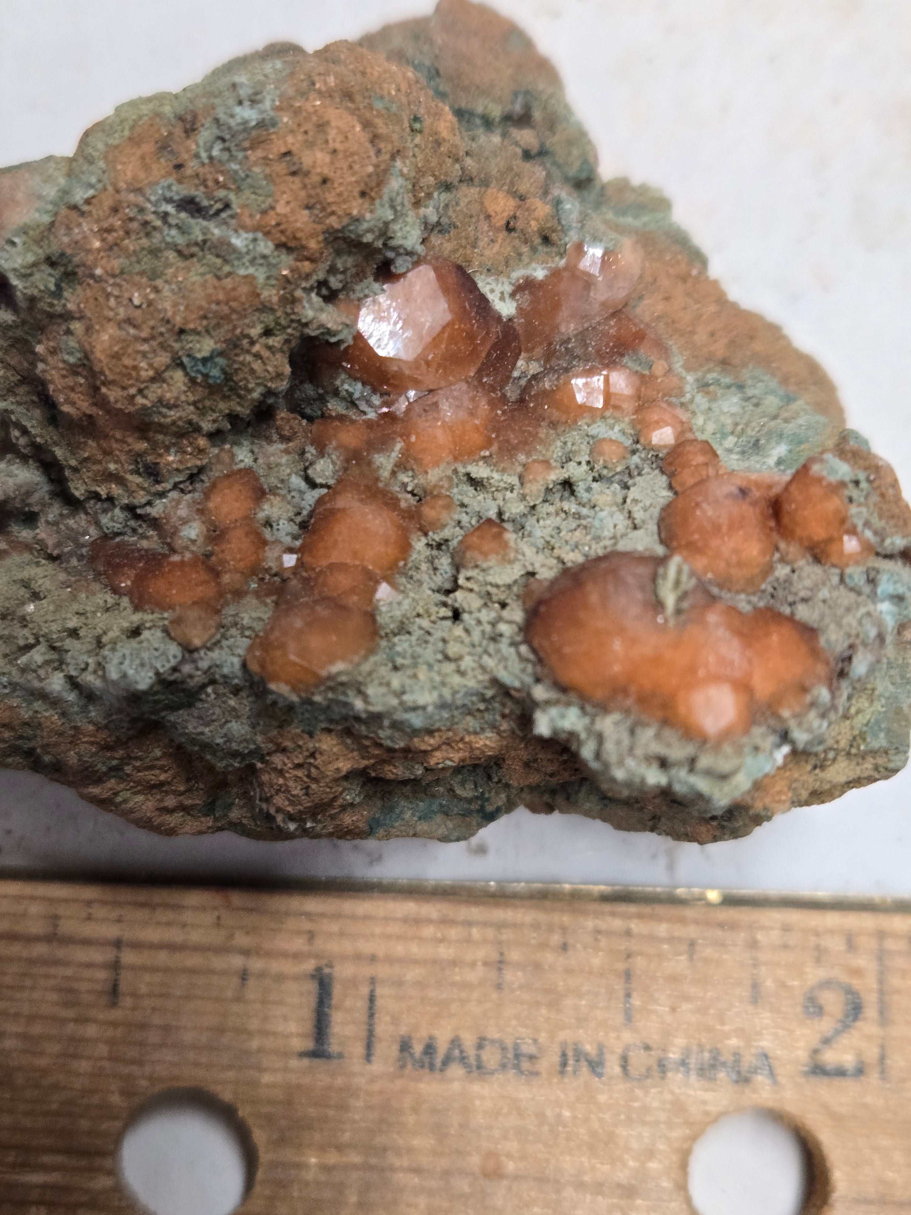 Red analcime