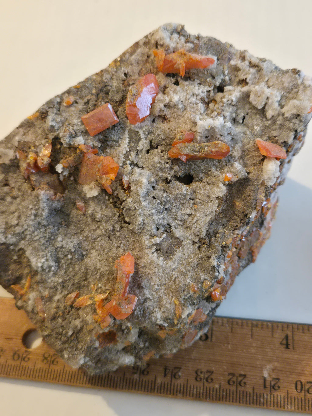 Red Cloud Wulfenite specimen
